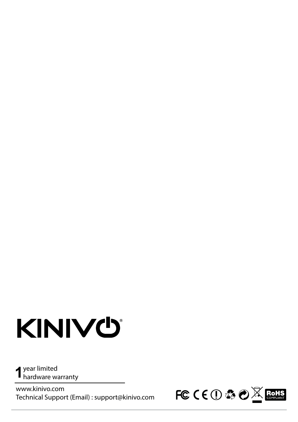 Kinivo WID380 300 Mbps Enhanced USB Wireless Network Adapter User Manual | Page 18 / 18