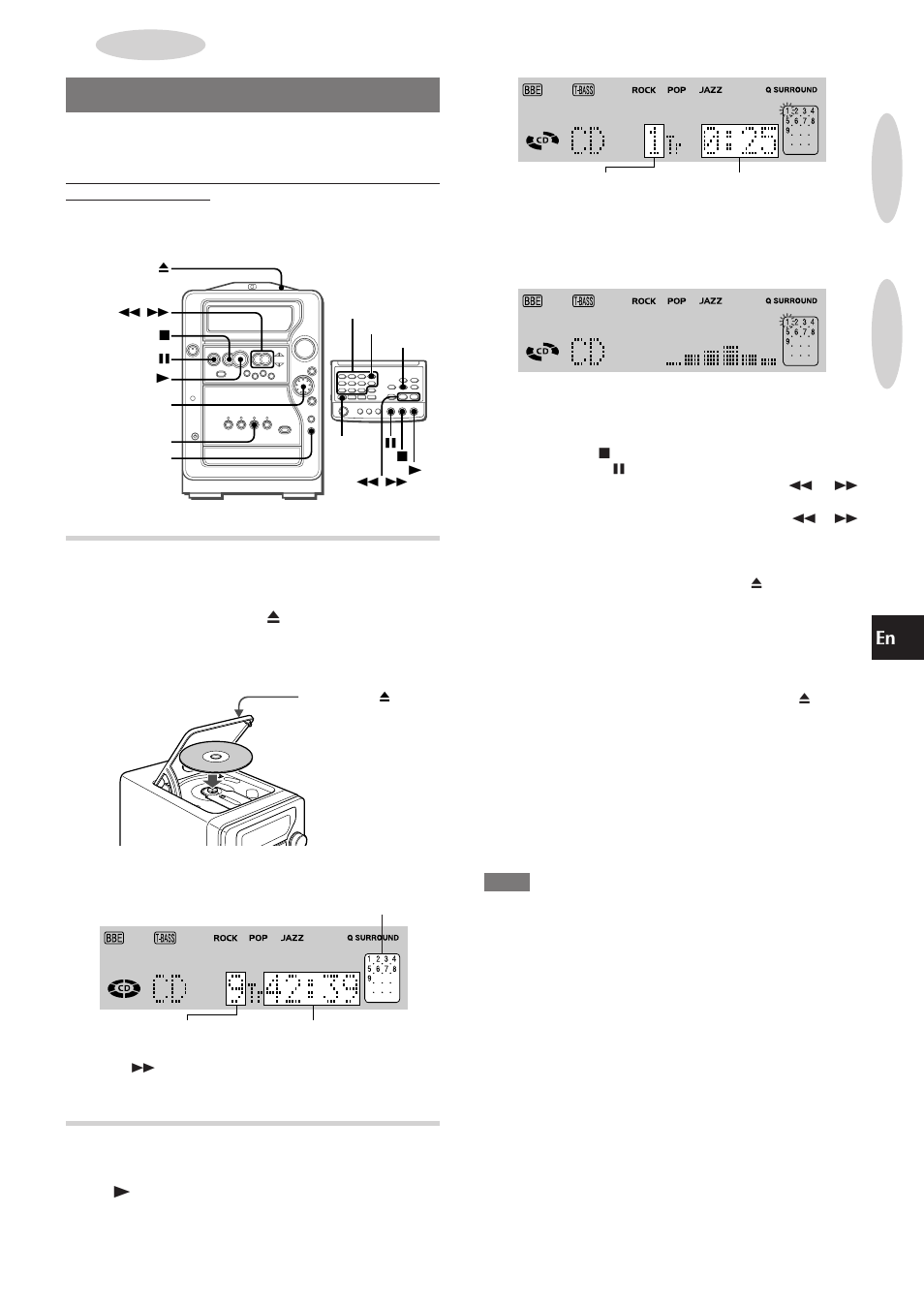 Basic operations, Loading a disc, Playing a disc | Aiwa XR-MR5 User Manual | Page 13 / 98