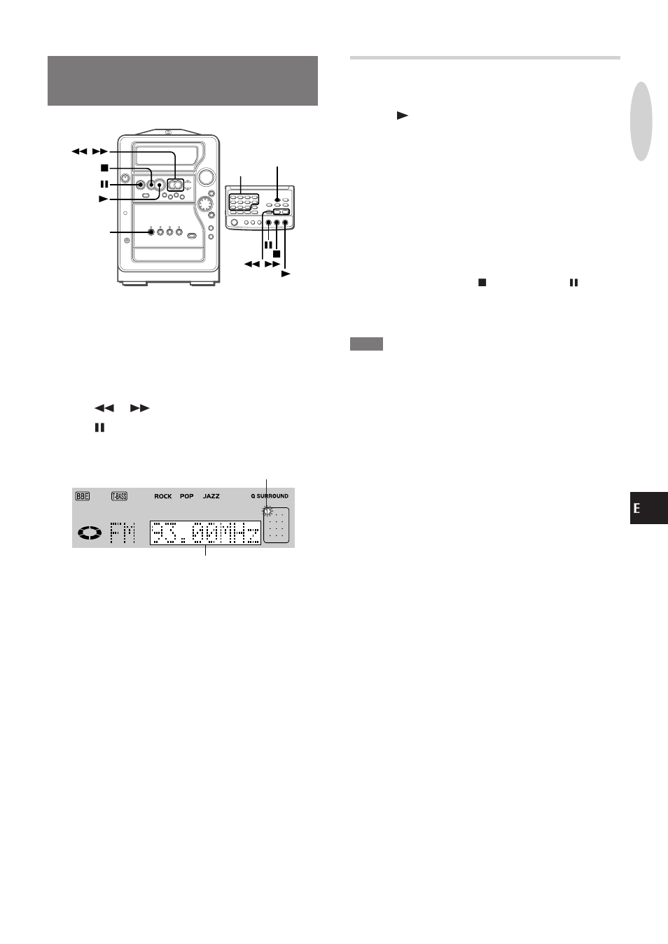 Presintonización de emisoras, Recepción mediante presintonia | Aiwa XR-MR5 User Manual | Page 43 / 98