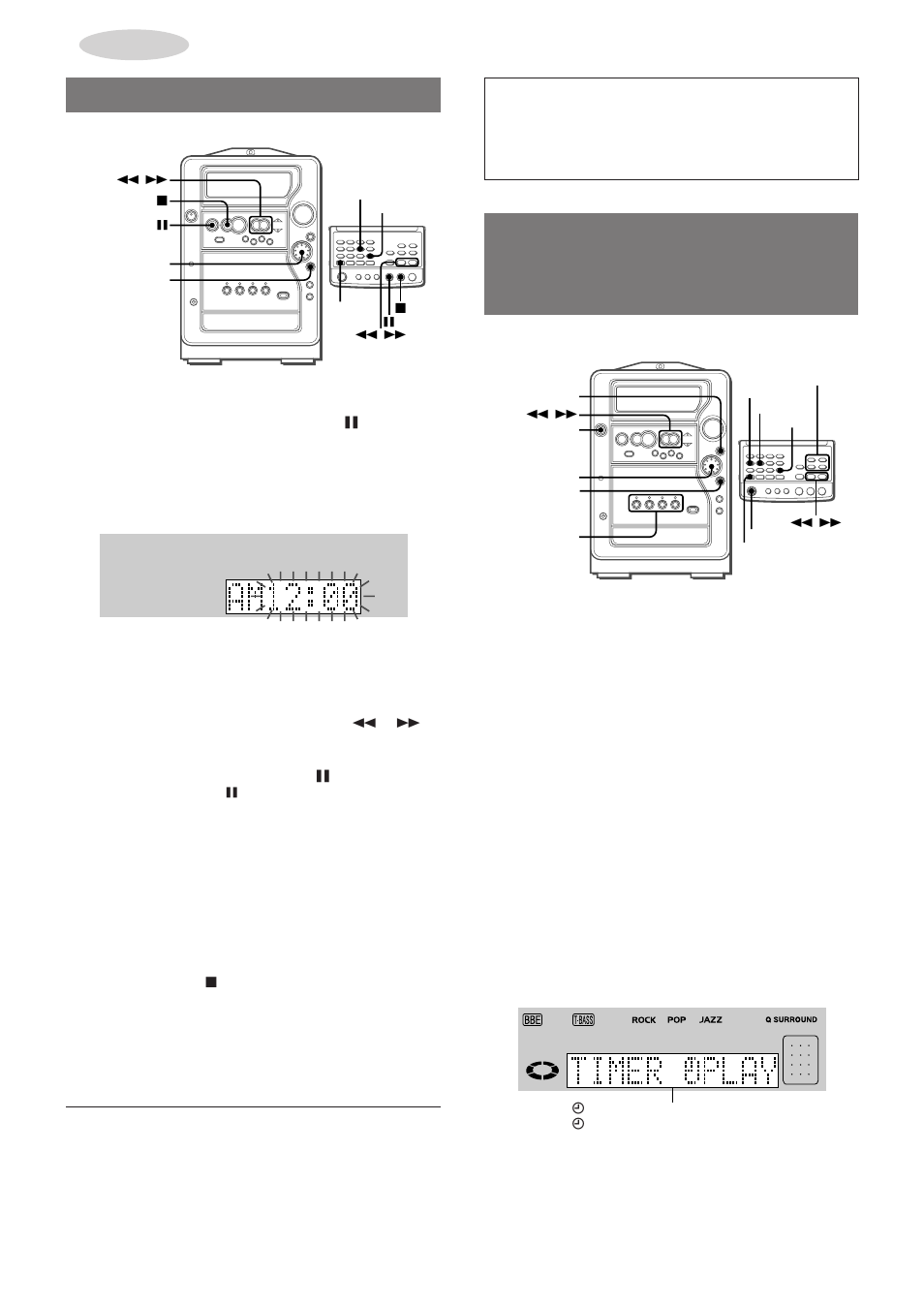 Configuración del reloj | Aiwa XR-MR5 User Manual | Page 58 / 98