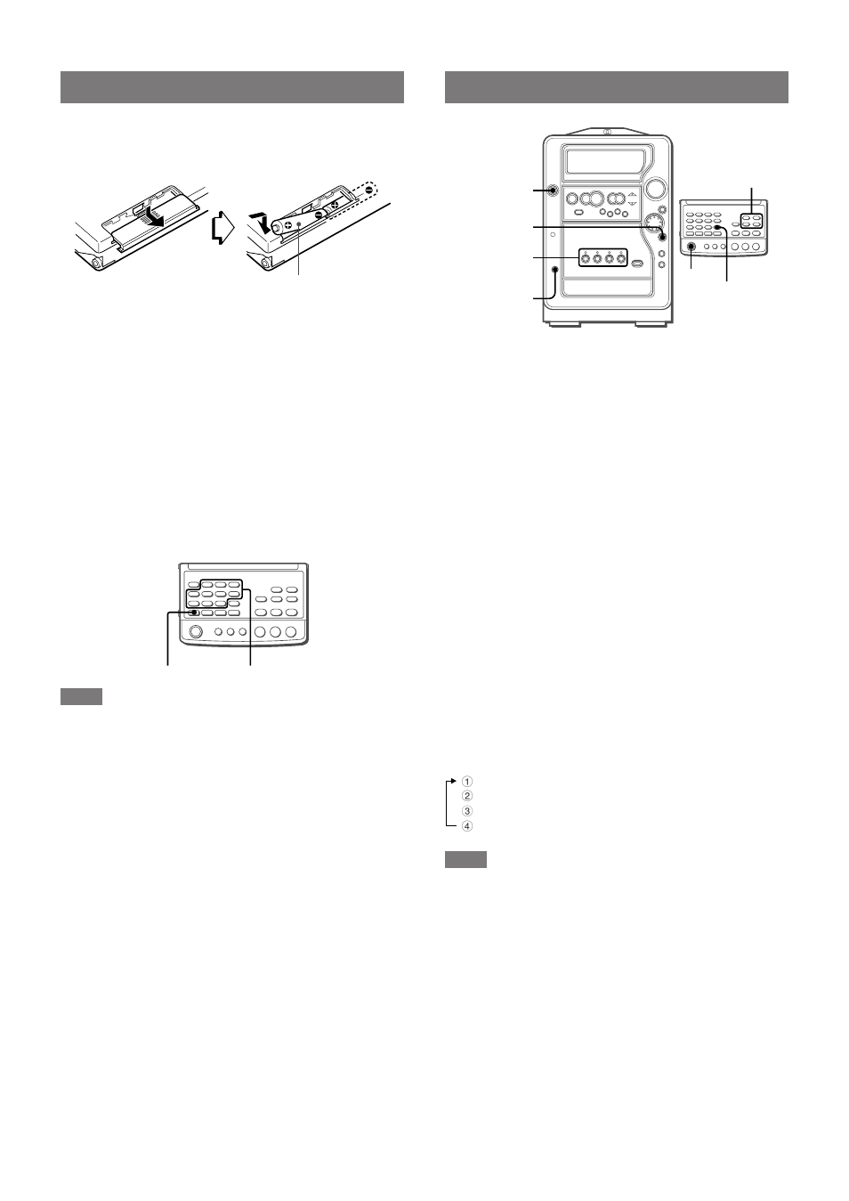 Remote control, Before operation | Aiwa XR-MR5 User Manual | Page 6 / 98