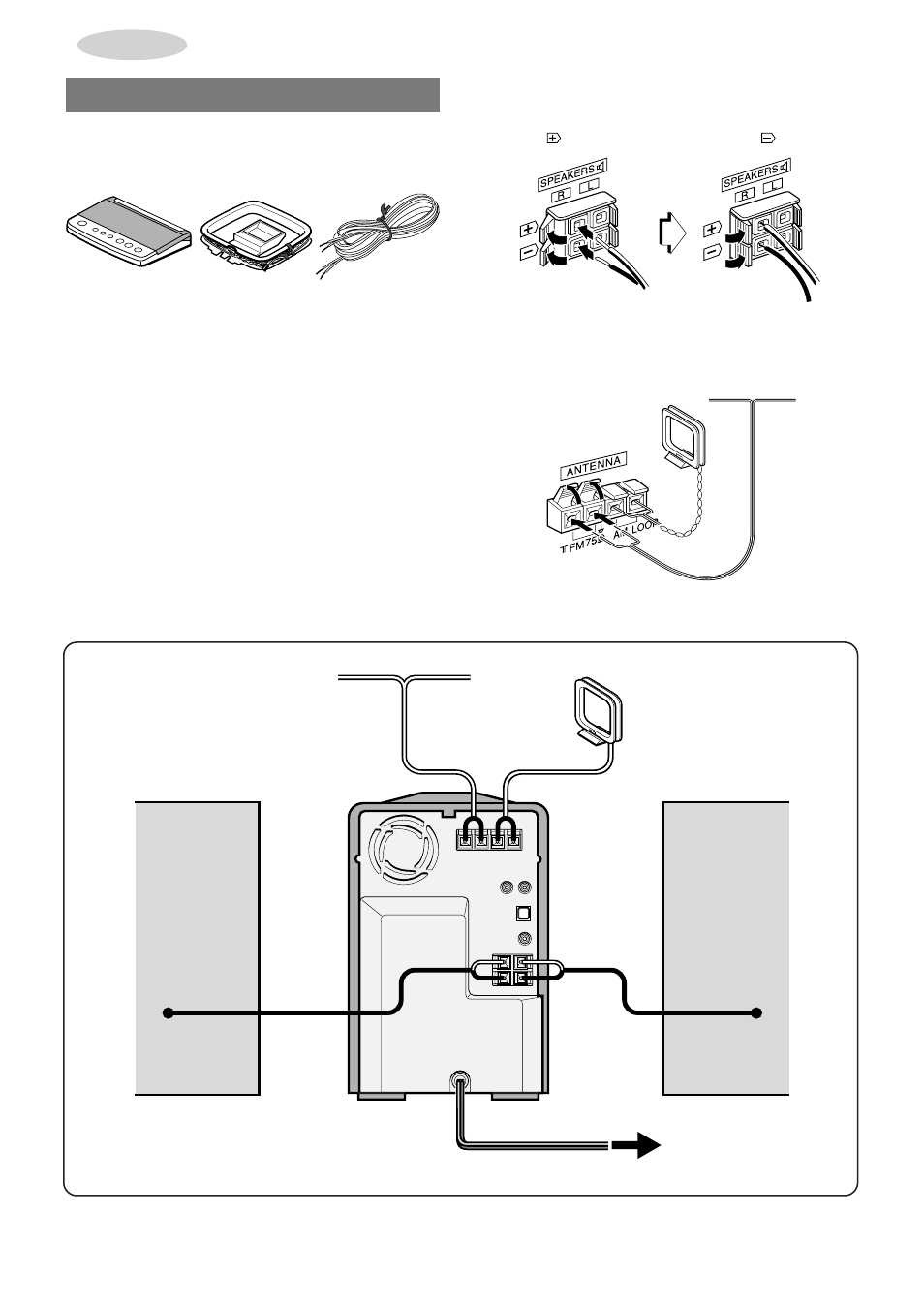 Raccordements | Aiwa XR-MR5 User Manual | Page 68 / 98