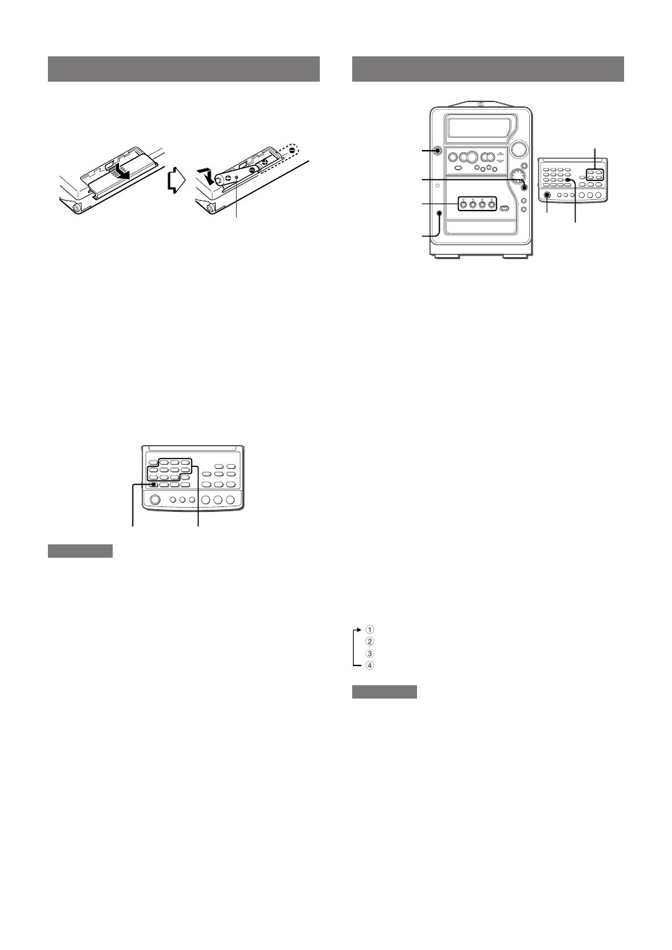 Télécommande, Avant l'utilisation | Aiwa XR-MR5 User Manual | Page 70 / 98