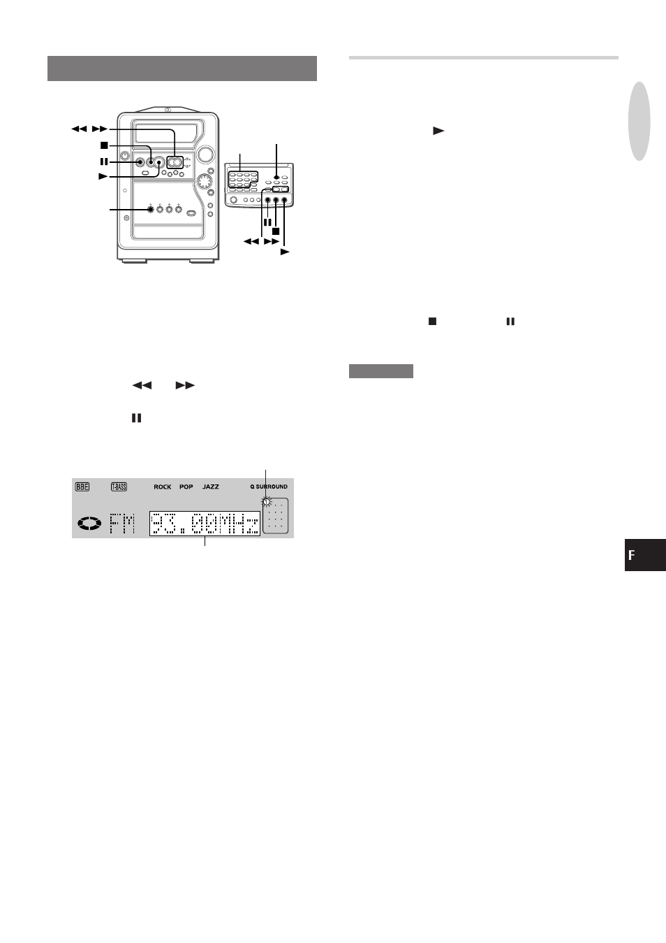 Préréglage de stations, Accord par numéro de préréglage | Aiwa XR-MR5 User Manual | Page 75 / 98