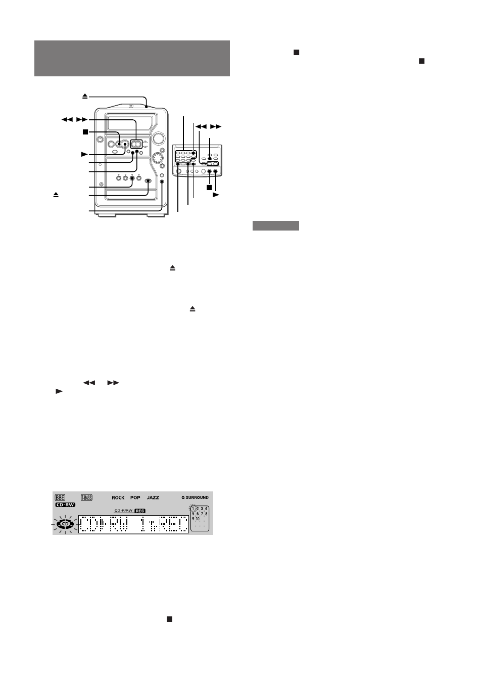 Enregistrement d'une seule piste | Aiwa XR-MR5 User Manual | Page 84 / 98