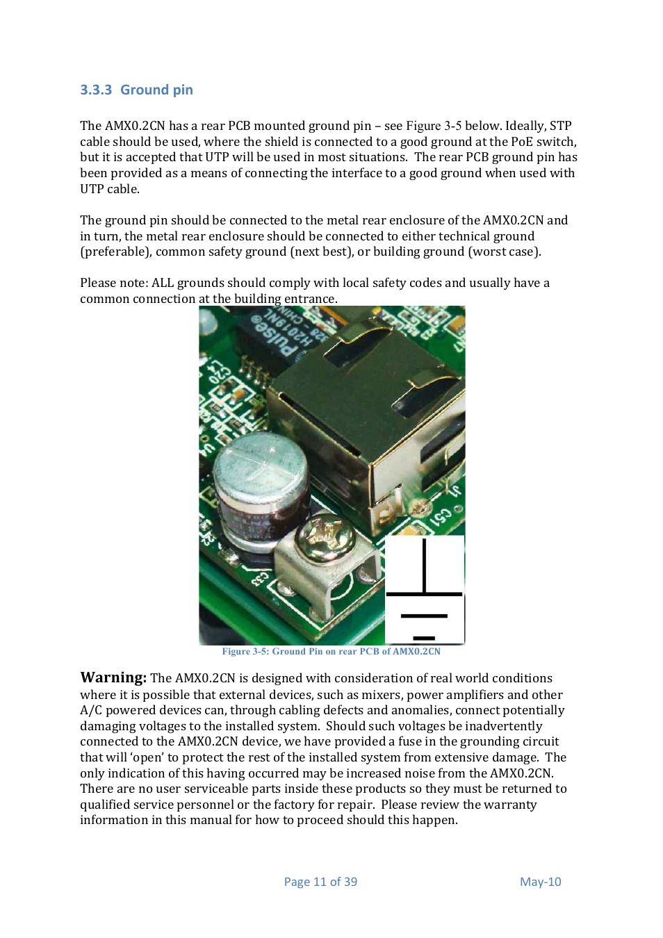 Media Technology Systems AMX 0.2 User Manual | Page 11 / 39