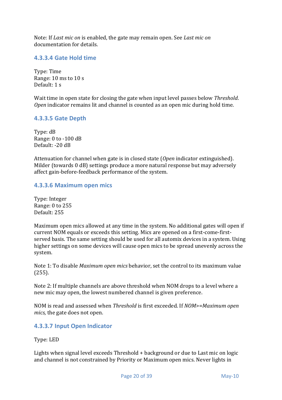 Media Technology Systems AMX 0.2 User Manual | Page 20 / 39