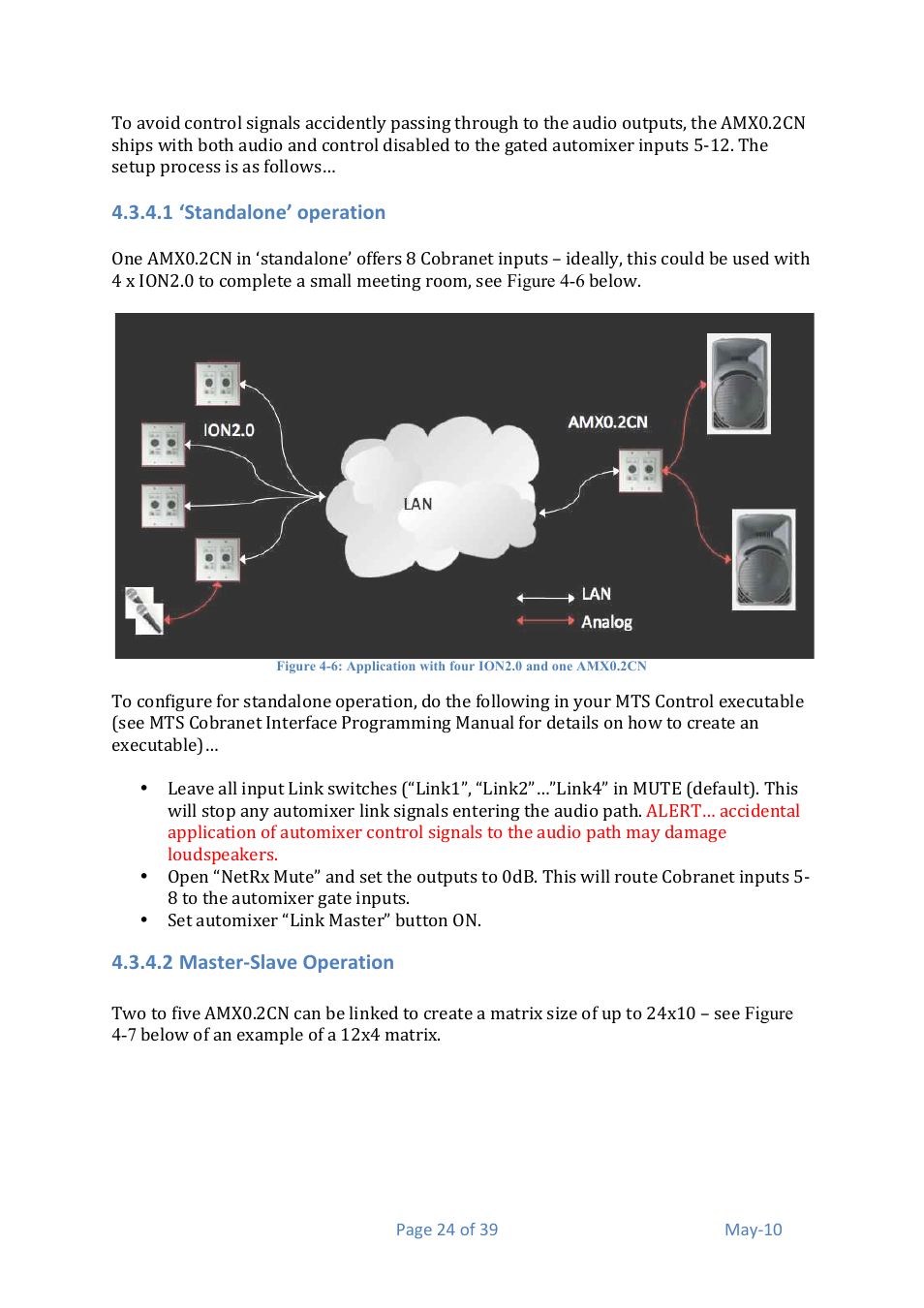 Media Technology Systems AMX 0.2 User Manual | Page 24 / 39