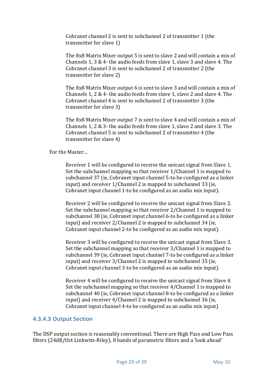 Media Technology Systems AMX 0.2 User Manual | Page 29 / 39