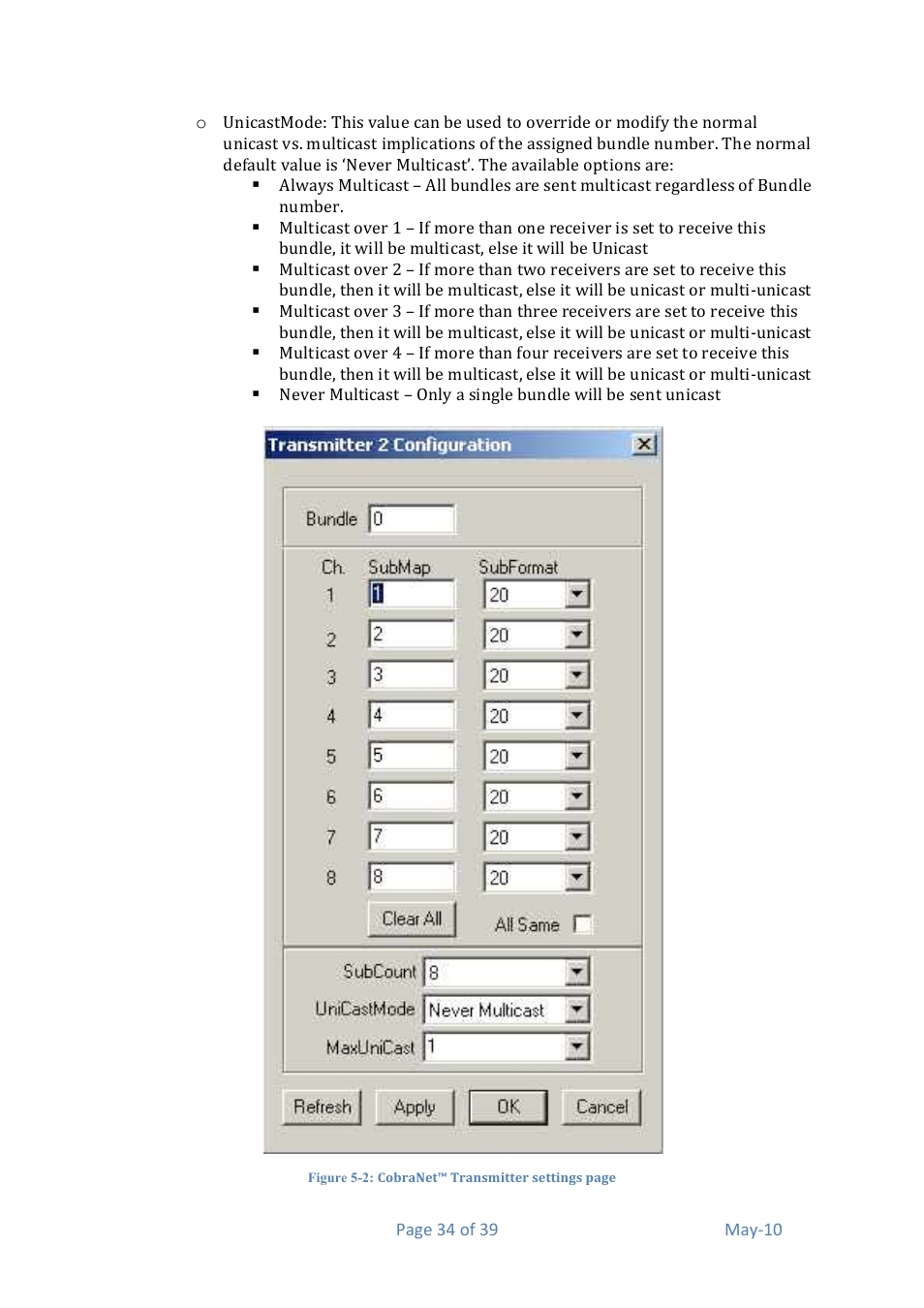 Media Technology Systems AMX 0.2 User Manual | Page 34 / 39