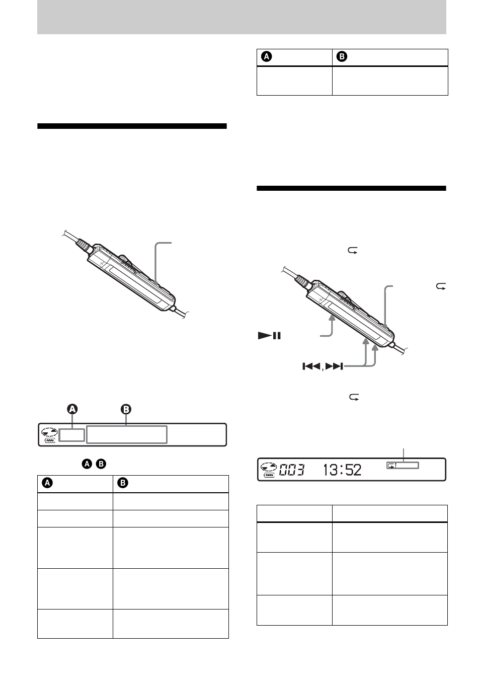 Various ways of playback, Viewing various information, Selecting the play mode | Aiwa AM-NX1 User Manual | Page 18 / 80