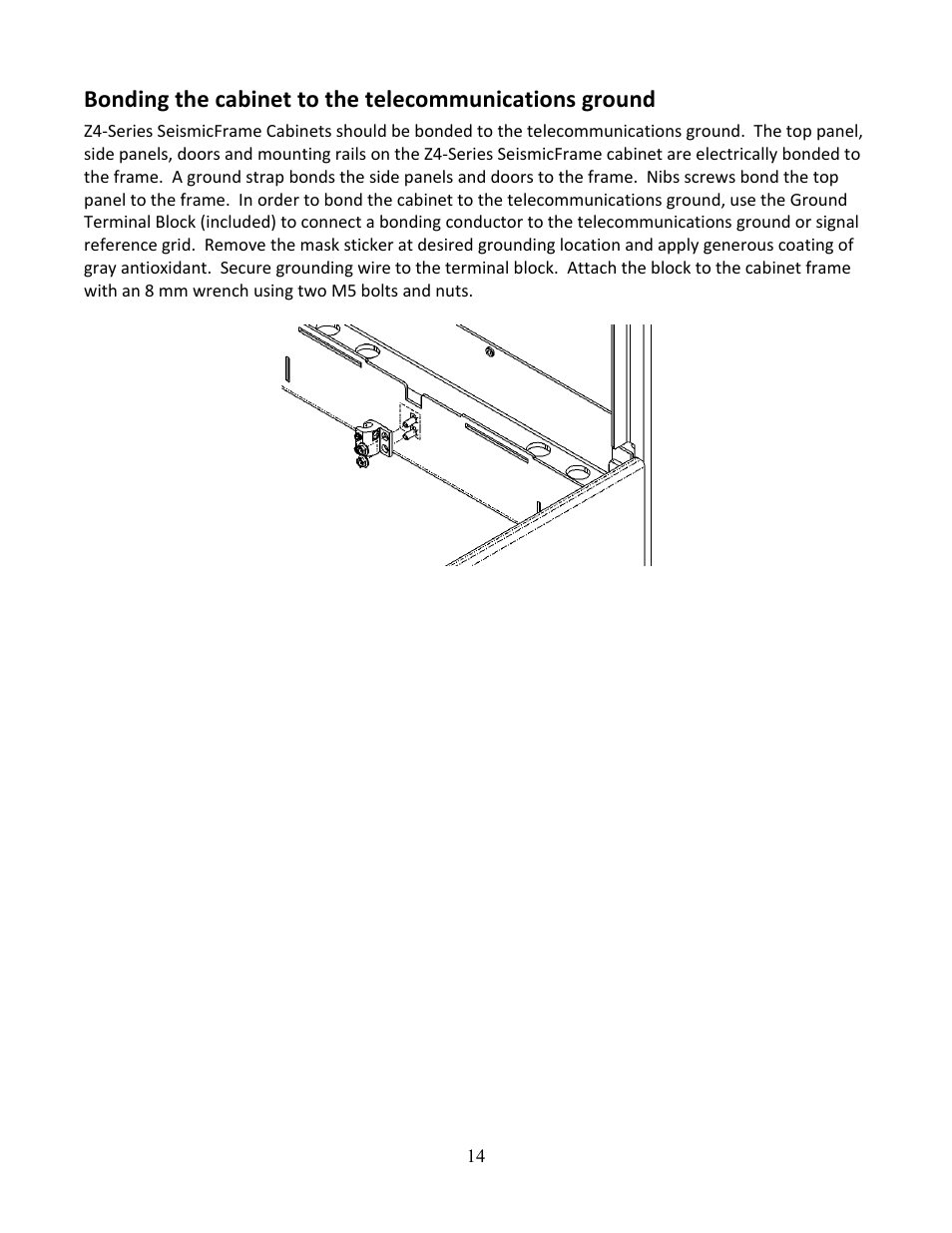 Chatsworth Products Z4-Series SeismicFrame® Cabinet System User Manual | Page 14 / 30