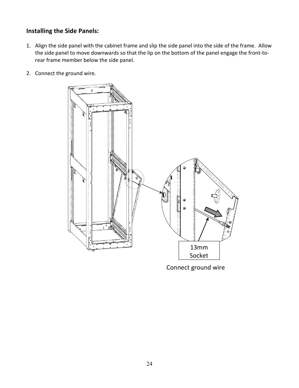 Chatsworth Products Z4-Series SeismicFrame® Cabinet System User Manual | Page 24 / 30