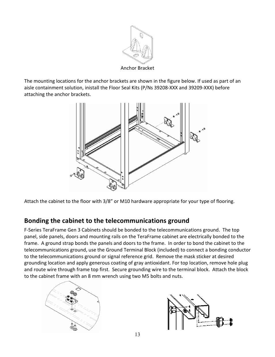Chatsworth Products F-Series TeraFrame® Gen 3 Cabinet System User Manual | Page 13 / 32