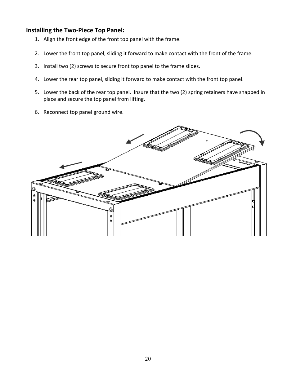Chatsworth Products F-Series TeraFrame® Gen 3 Cabinet System User Manual | Page 20 / 32