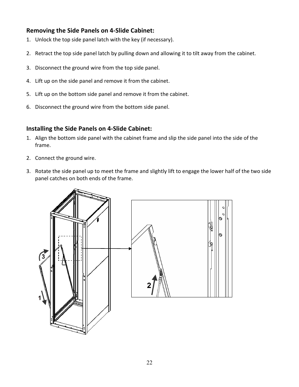 Chatsworth Products F-Series TeraFrame® Gen 3 Cabinet System User Manual | Page 22 / 32