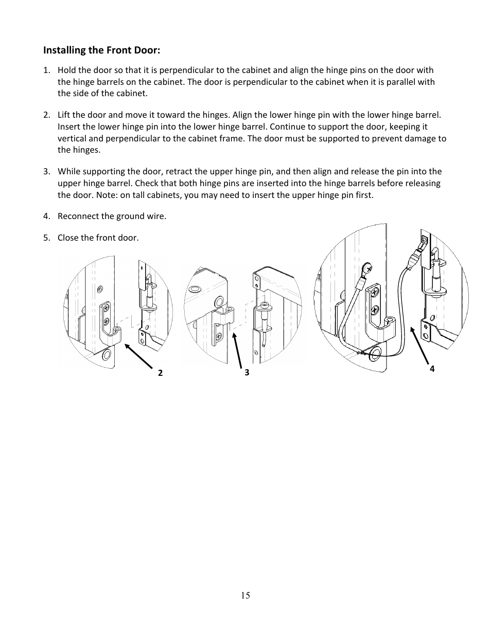 Chatsworth Products GF-Series GlobalFrame® Gen 2 Cabinet User Manual | Page 15 / 30