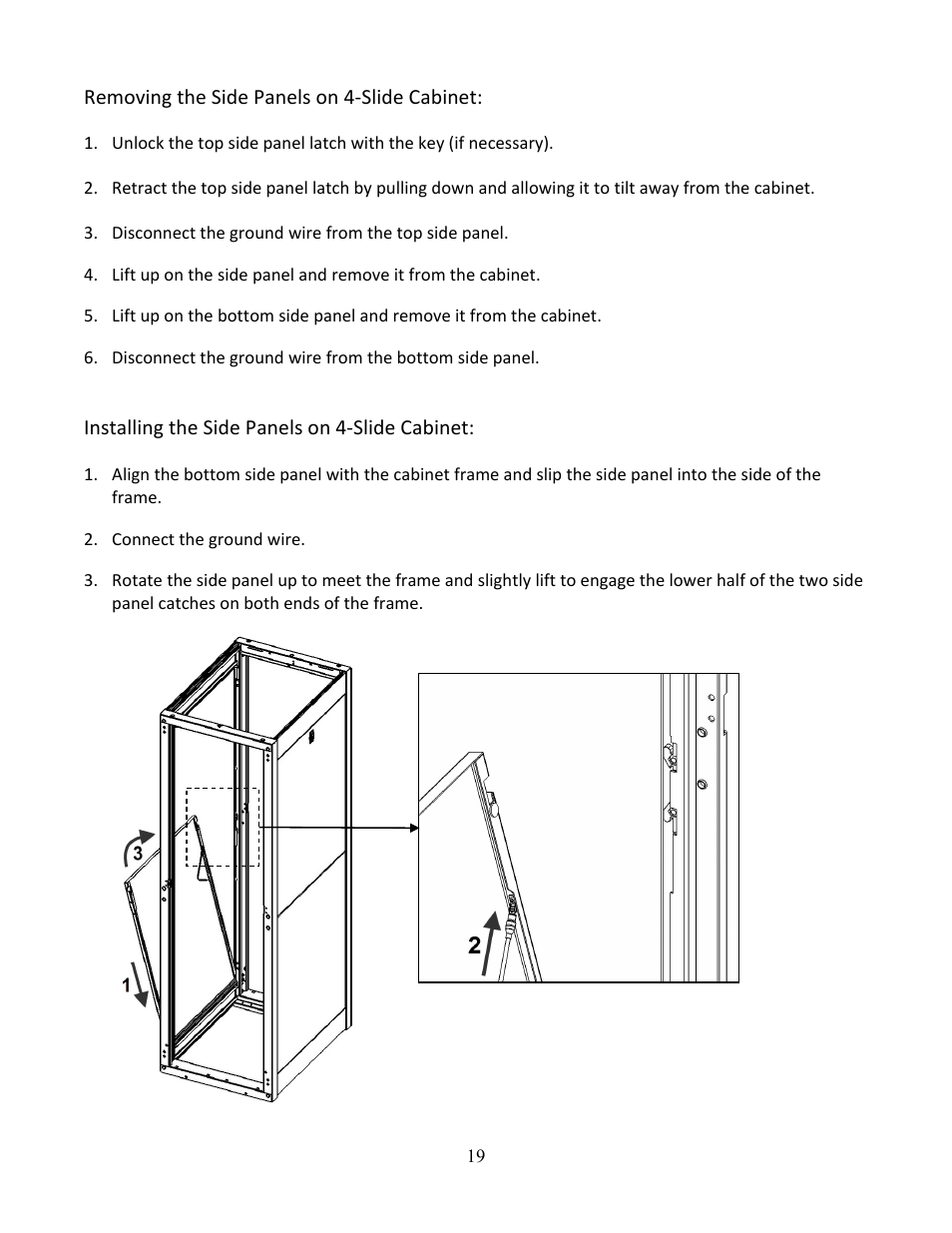 Chatsworth Products GF-Series GlobalFrame® Gen 2 Cabinet User Manual | Page 19 / 30