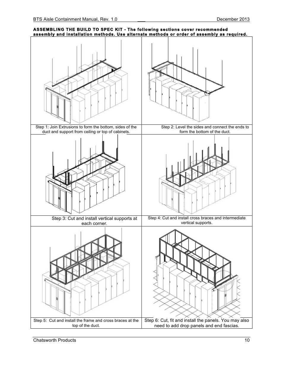 Chatsworth Products Hot Aisle Containment User Manual | Page 10 / 56