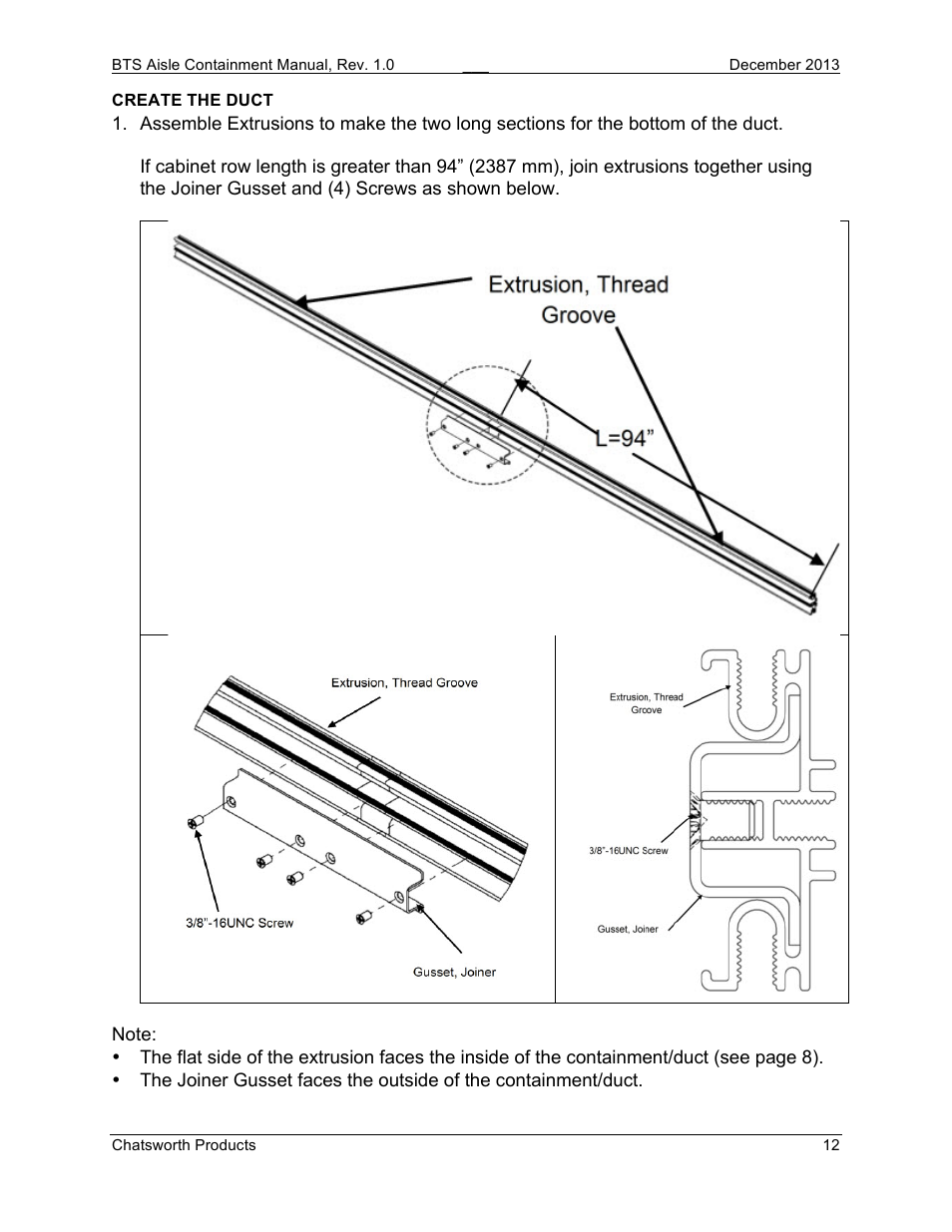 Chatsworth Products Hot Aisle Containment User Manual | Page 12 / 56