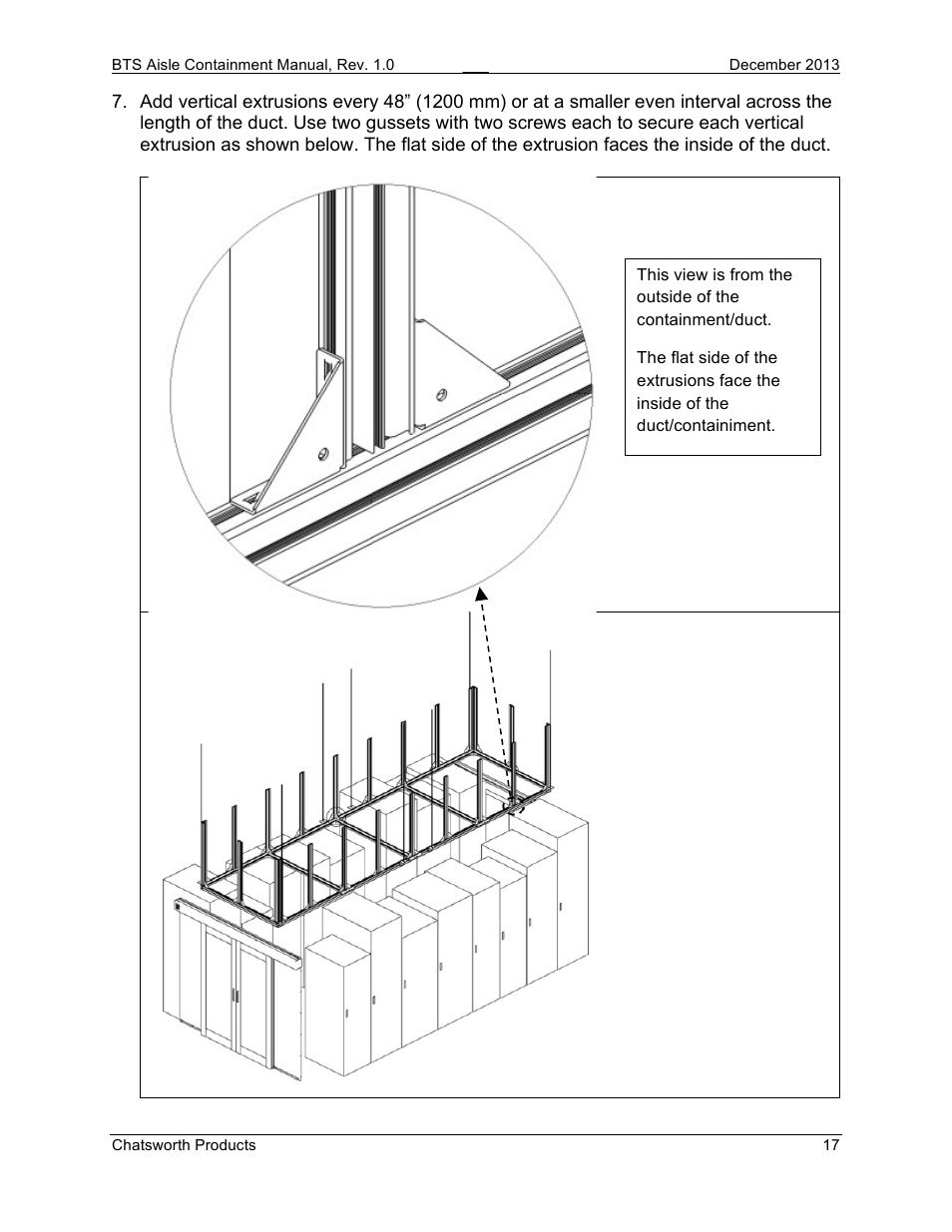 Chatsworth Products Hot Aisle Containment User Manual | Page 17 / 56