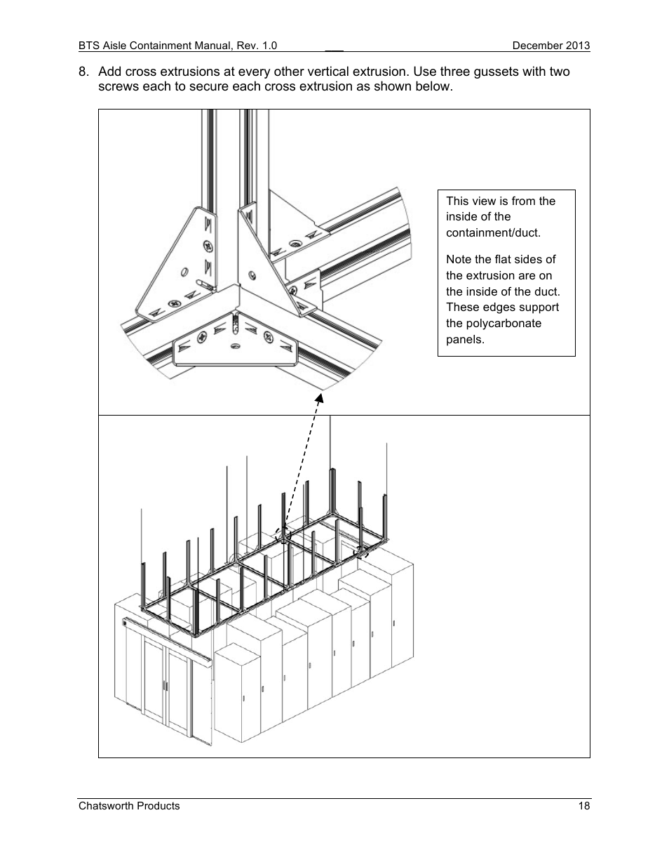 Chatsworth Products Hot Aisle Containment User Manual | Page 18 / 56