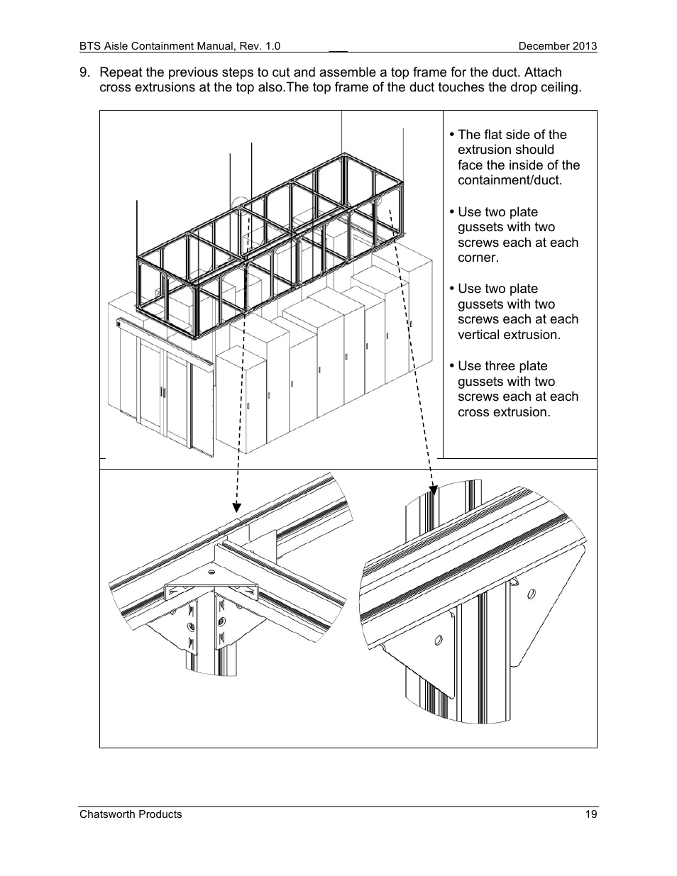 Chatsworth Products Hot Aisle Containment User Manual | Page 19 / 56
