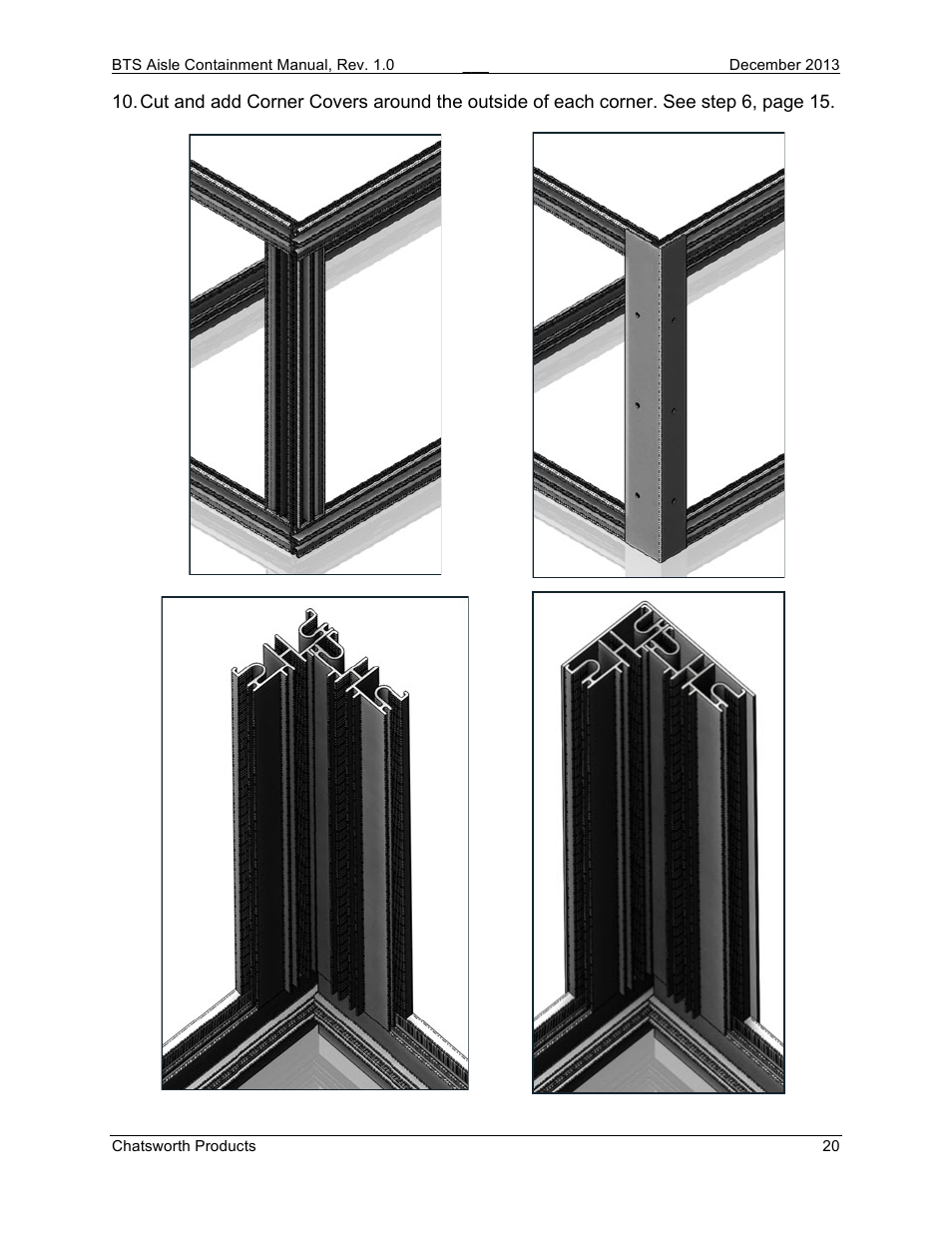 Chatsworth Products Hot Aisle Containment User Manual | Page 20 / 56