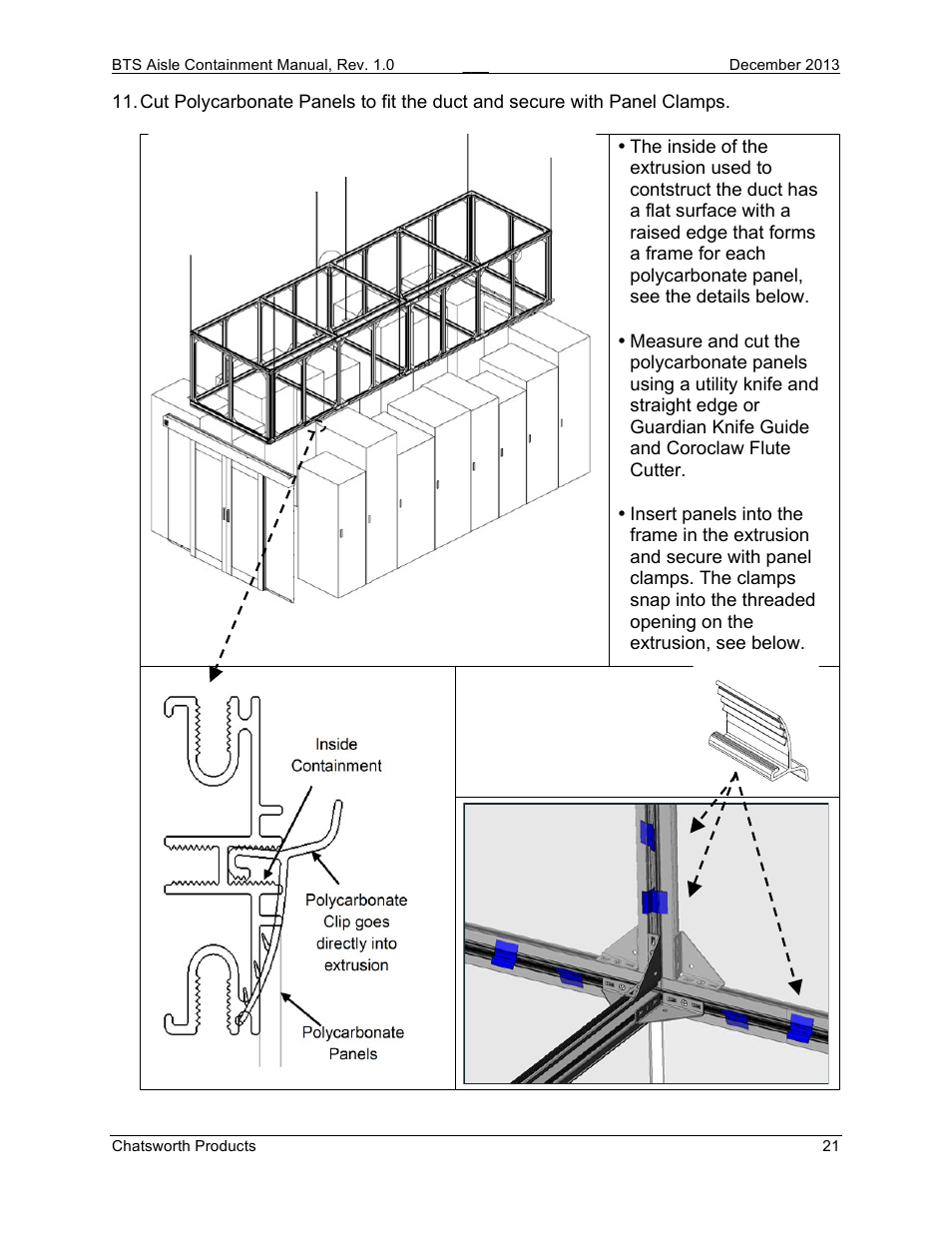Chatsworth Products Hot Aisle Containment User Manual | Page 21 / 56