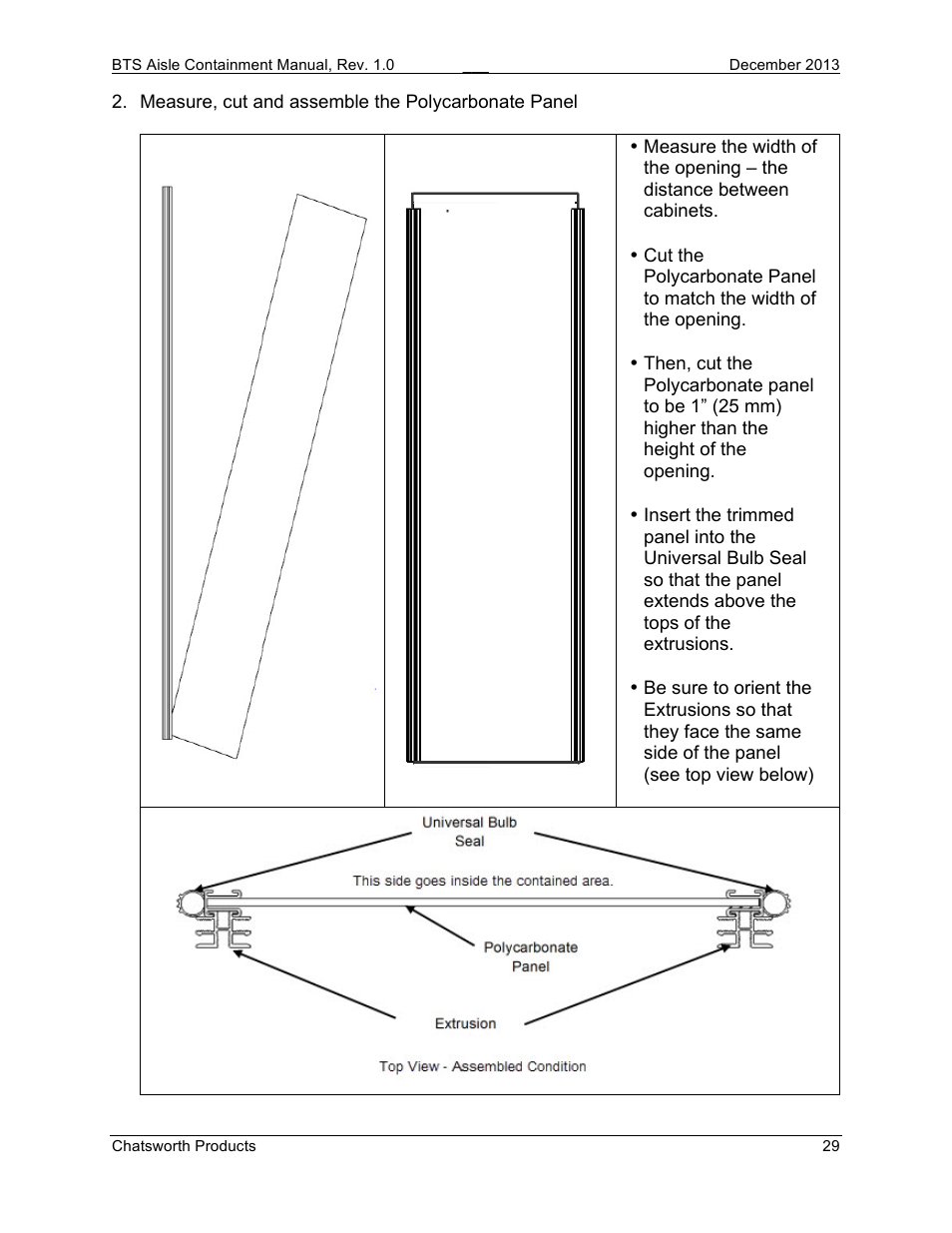 Chatsworth Products Hot Aisle Containment User Manual | Page 29 / 56