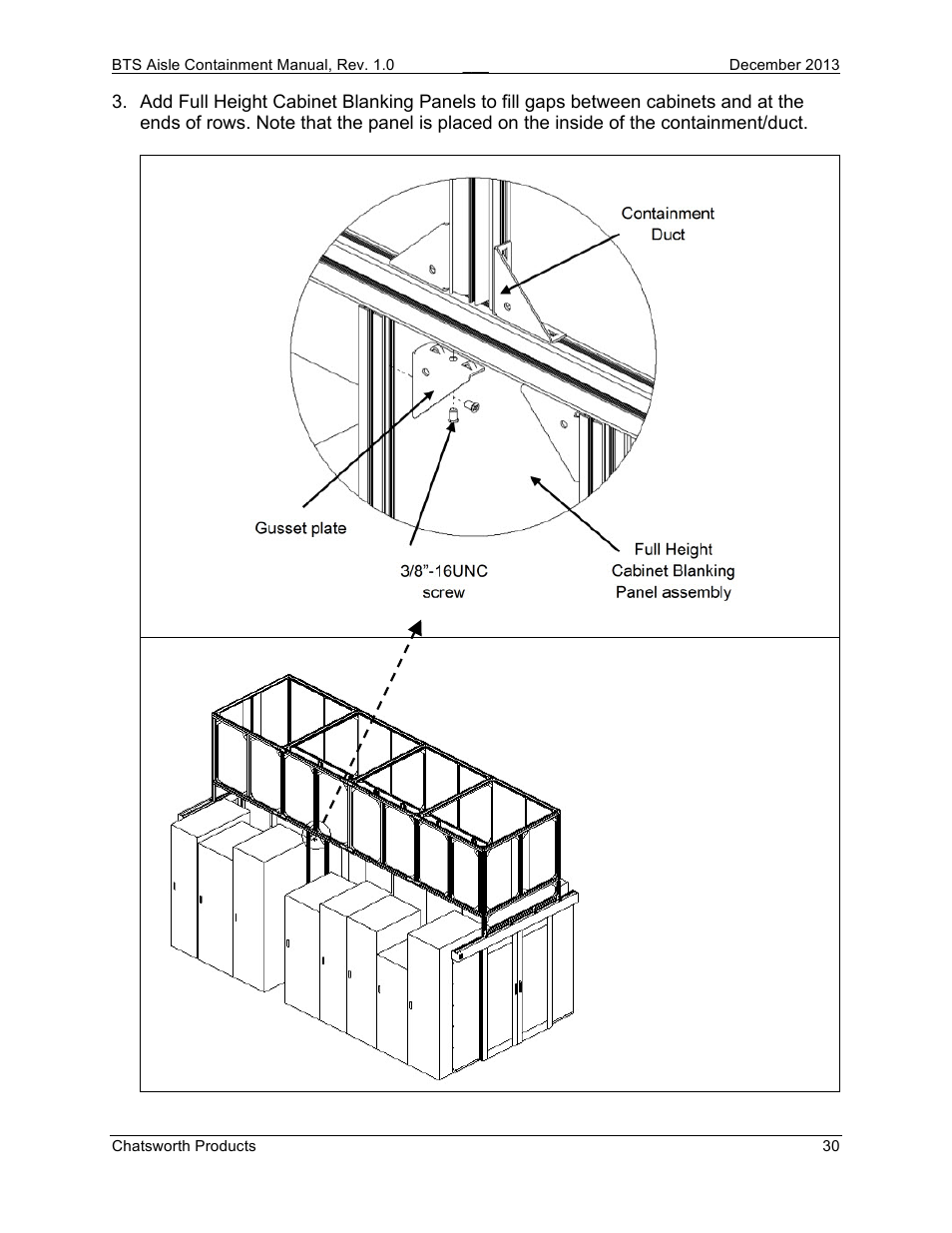 Chatsworth Products Hot Aisle Containment User Manual | Page 30 / 56