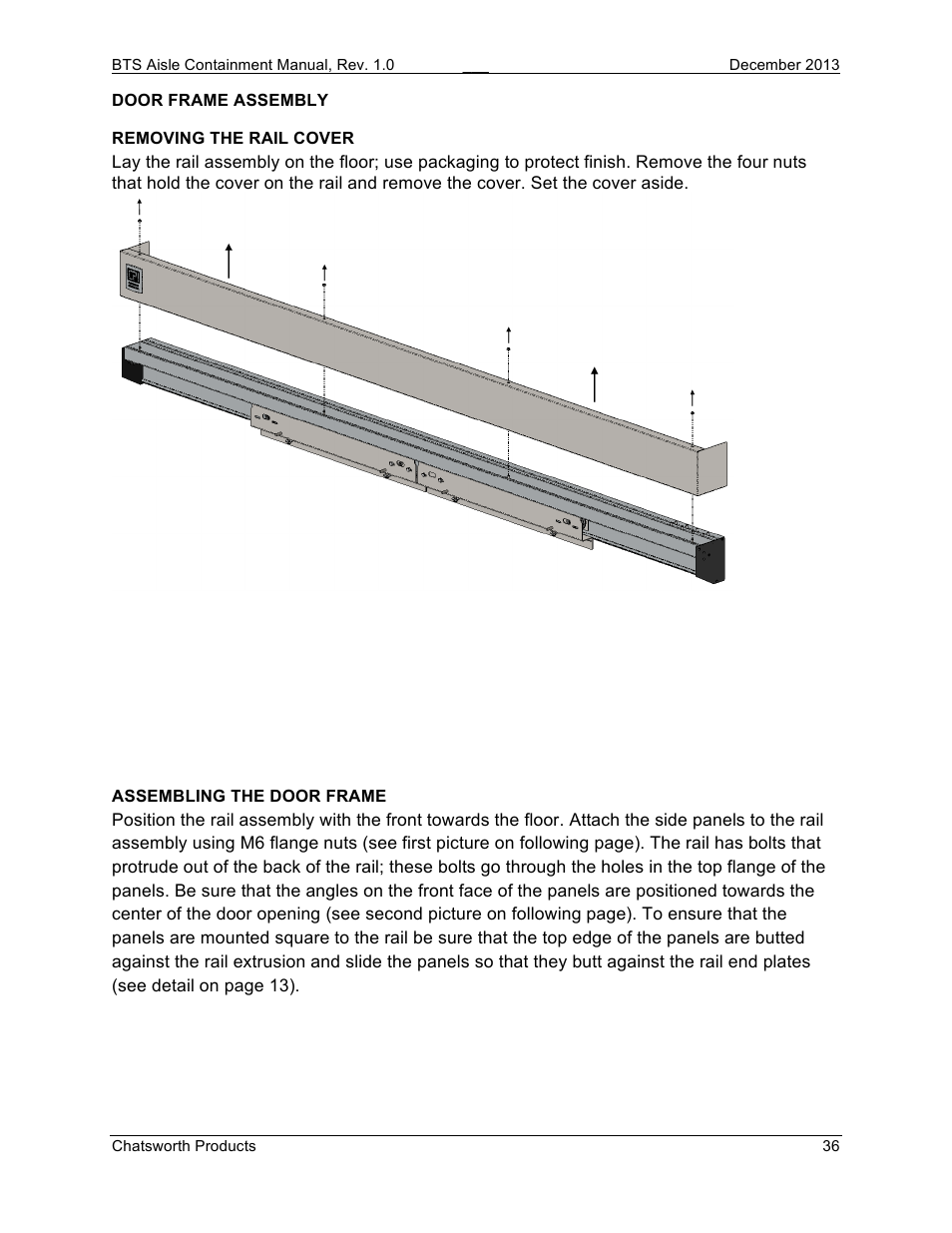 Chatsworth Products Hot Aisle Containment User Manual | Page 36 / 56