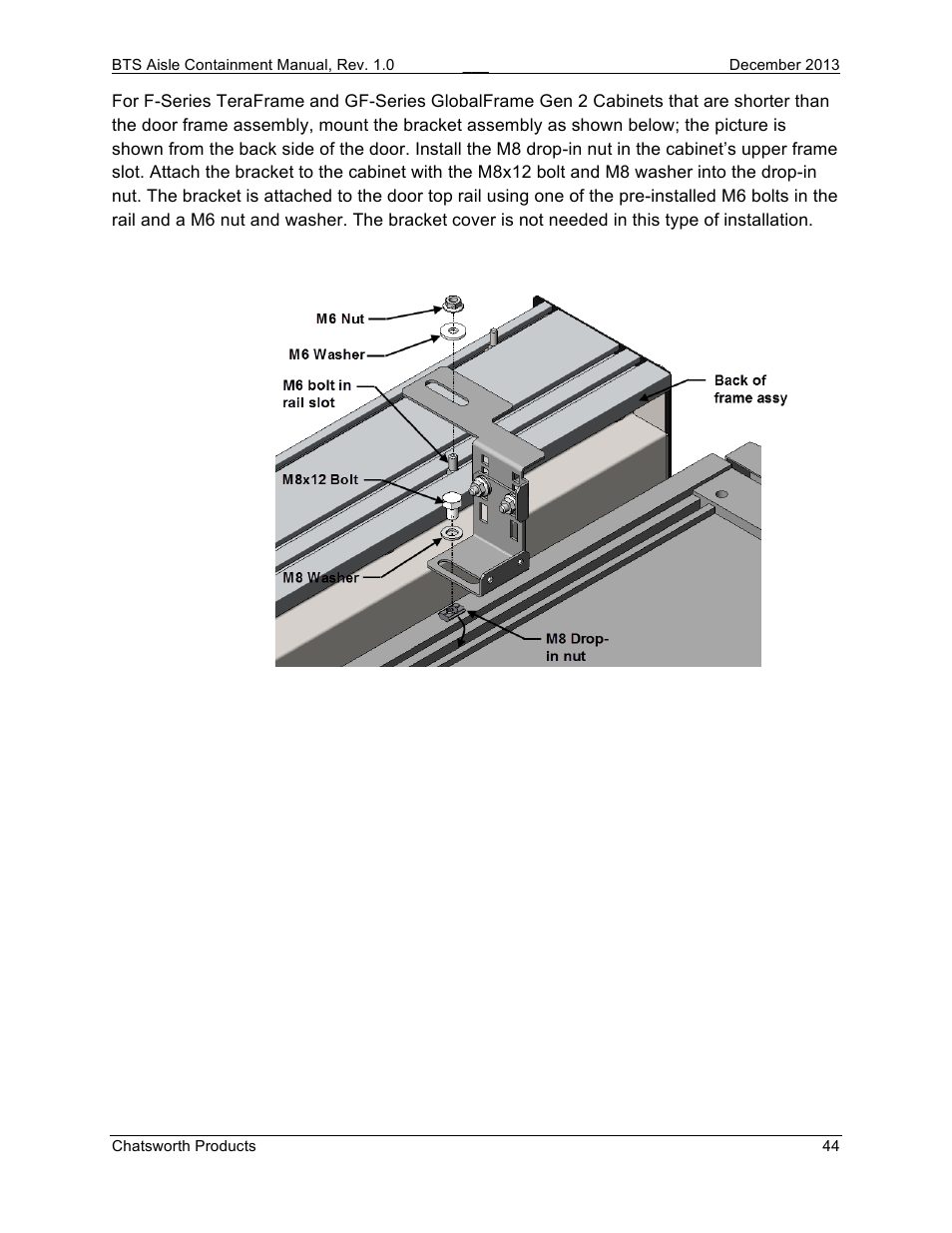 Chatsworth Products Hot Aisle Containment User Manual | Page 44 / 56