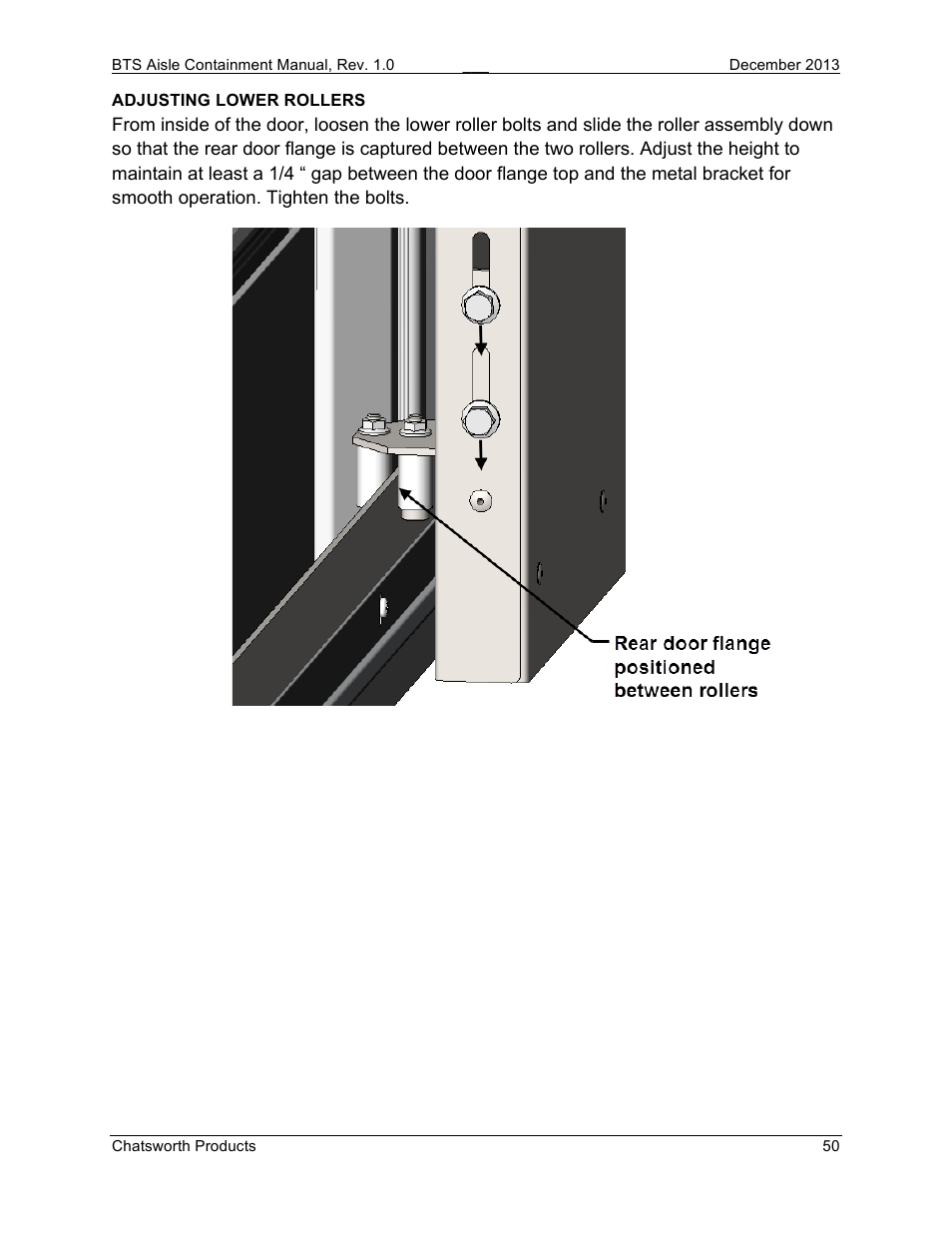 Chatsworth Products Hot Aisle Containment User Manual | Page 50 / 56