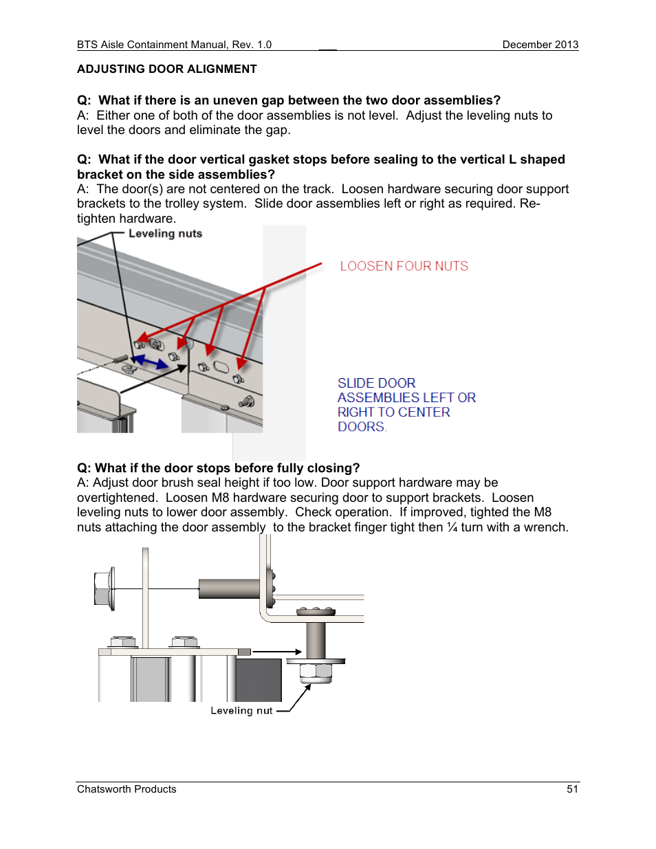 Chatsworth Products Hot Aisle Containment User Manual | Page 51 / 56