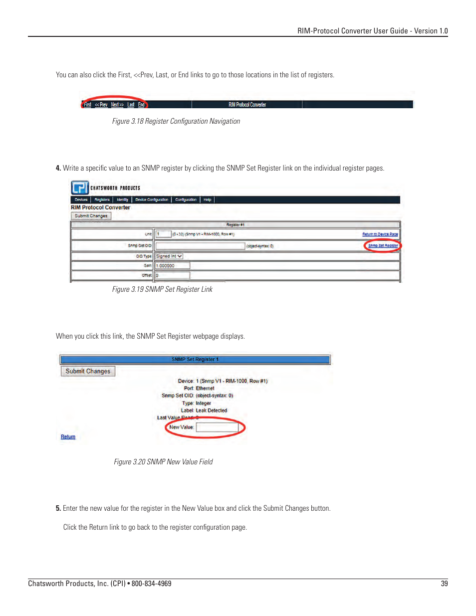 Chatsworth Products Remote Infrastructure Management System Protocol Converter User Manual | Page 39 / 68