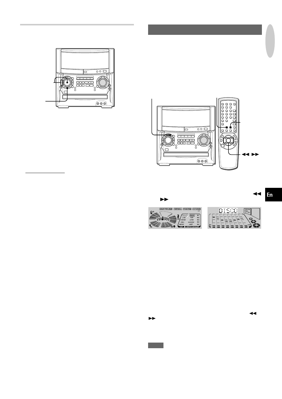 Dsp surround | Aiwa XH-A1000 User Manual | Page 14 / 101