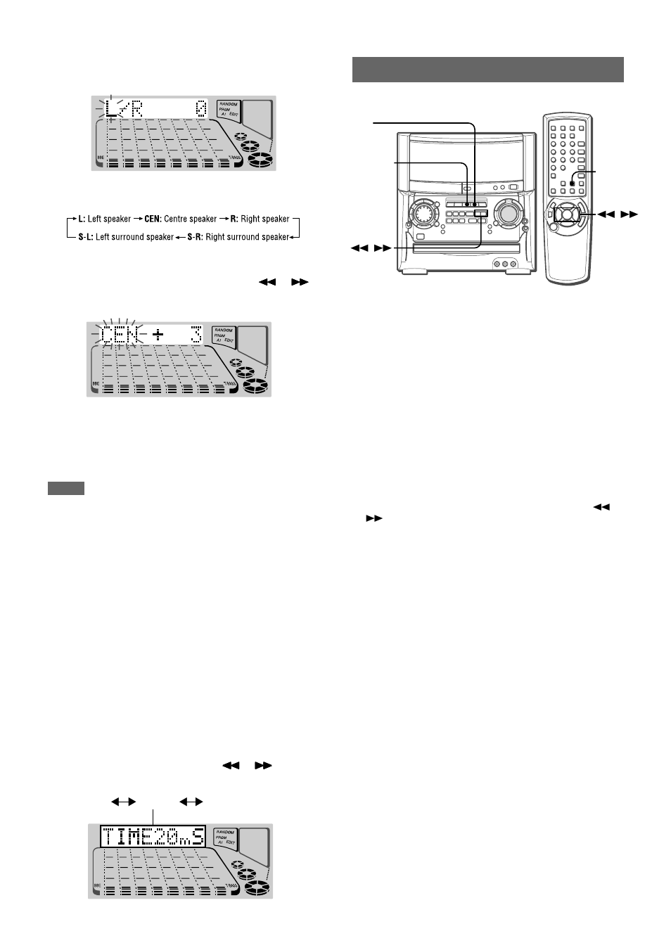 Play with dolby pro logic | Aiwa XH-A1000 User Manual | Page 25 / 101