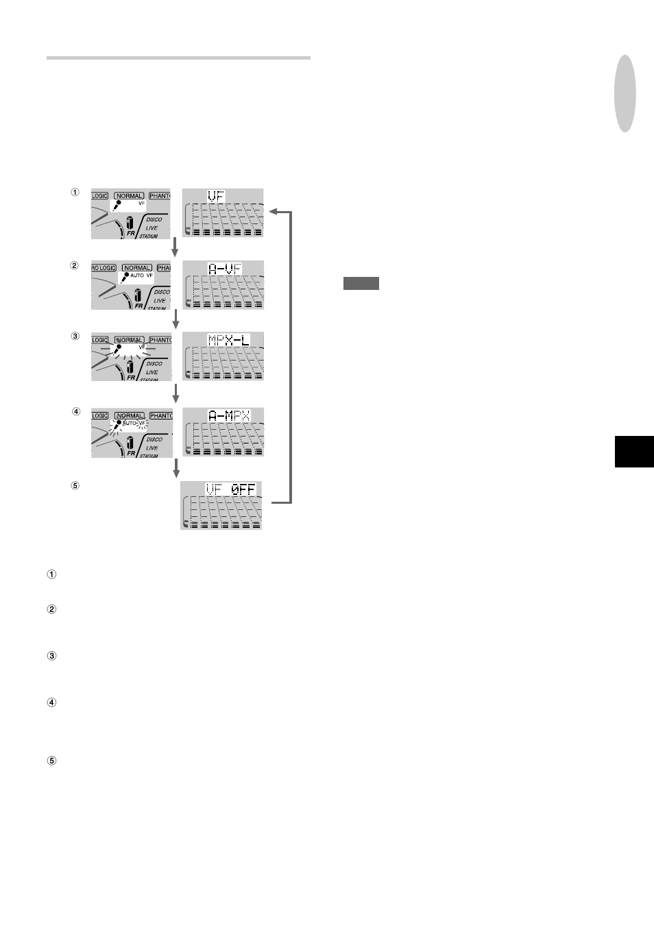 En vocal fader/multiplex functions | Aiwa XH-A1000 User Manual | Page 28 / 101