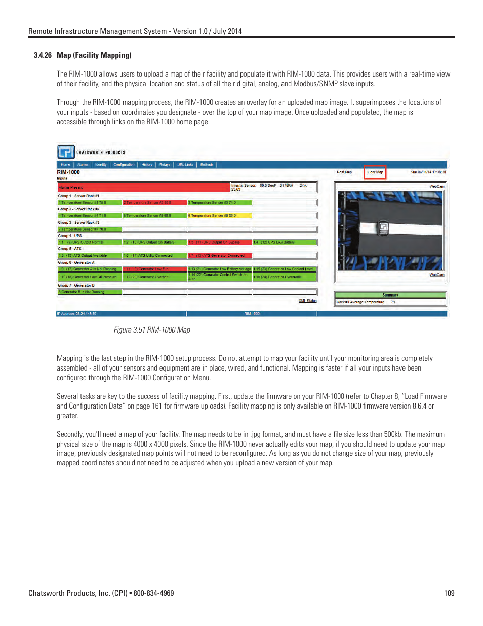 Chatsworth Products Remote Infrastructure Management (RIM-1000) User Manual | Page 109 / 214