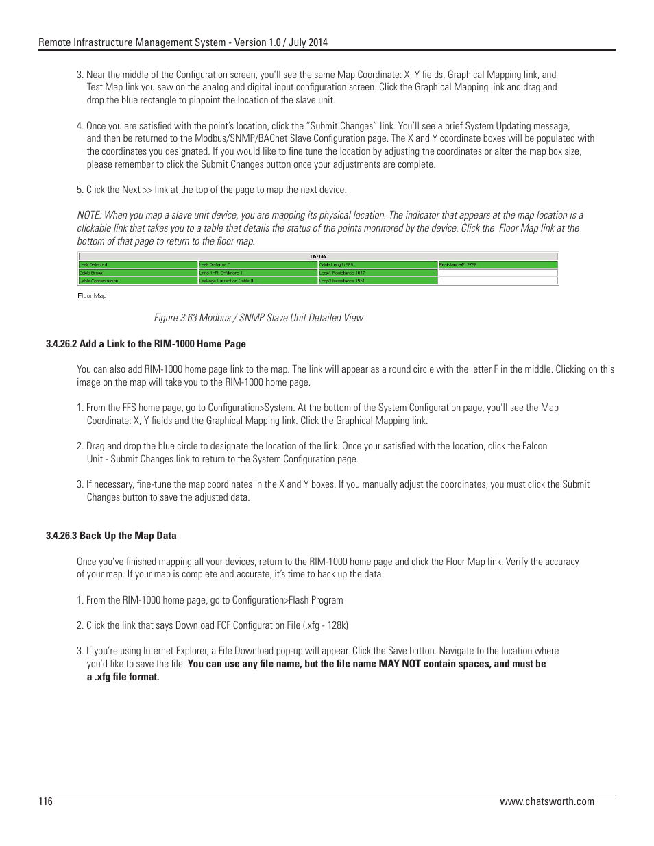 Chatsworth Products Remote Infrastructure Management (RIM-1000) User Manual | Page 116 / 214