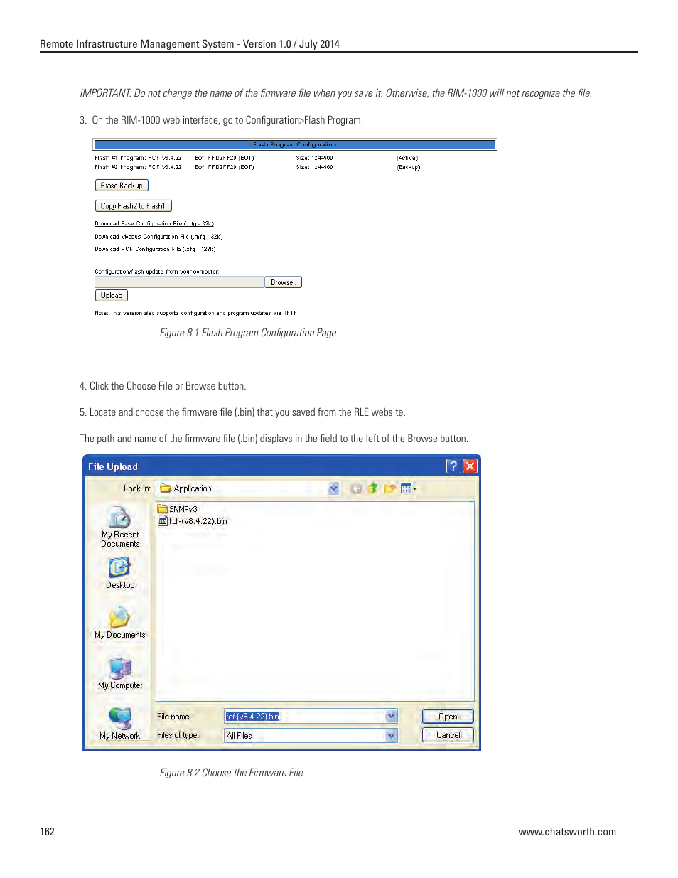 Chatsworth Products Remote Infrastructure Management (RIM-1000) User Manual | Page 162 / 214