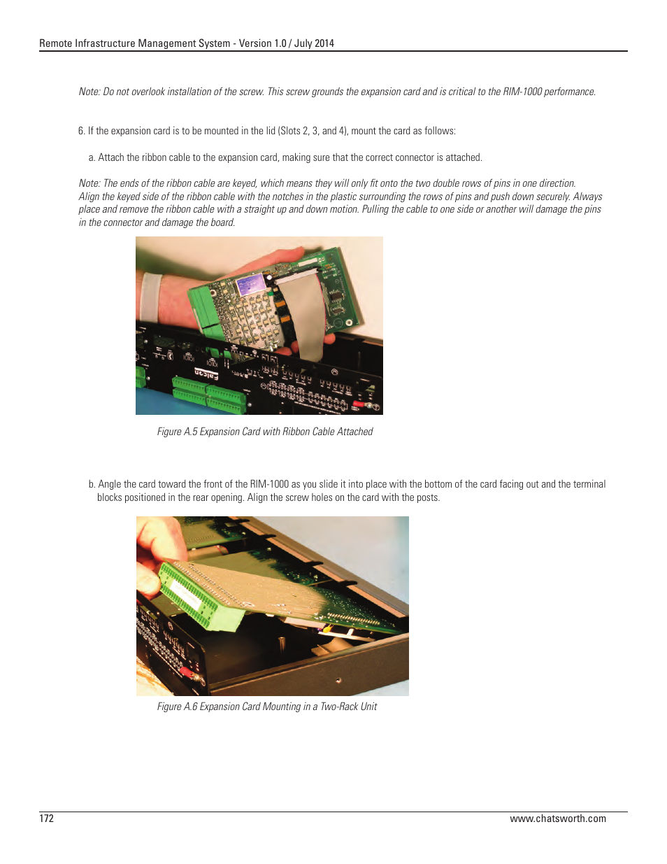 Chatsworth Products Remote Infrastructure Management (RIM-1000) User Manual | Page 172 / 214