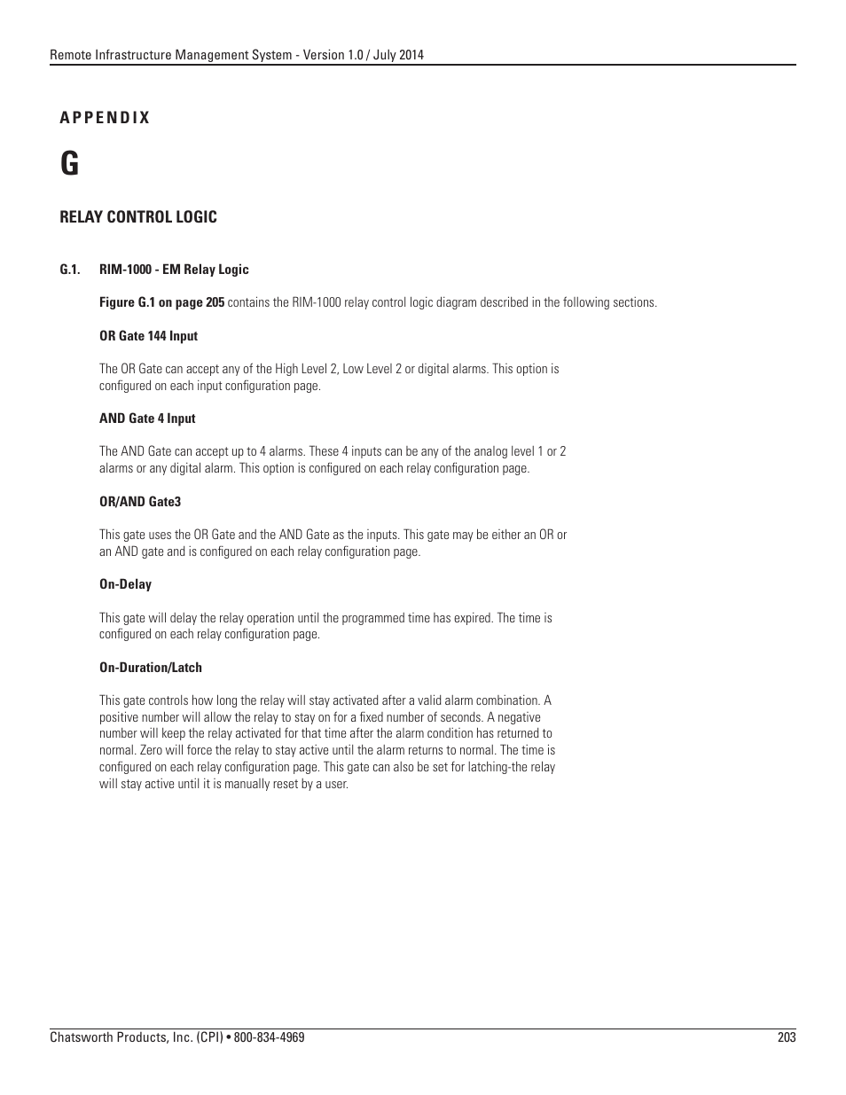Chatsworth Products Remote Infrastructure Management (RIM-1000) User Manual | Page 203 / 214