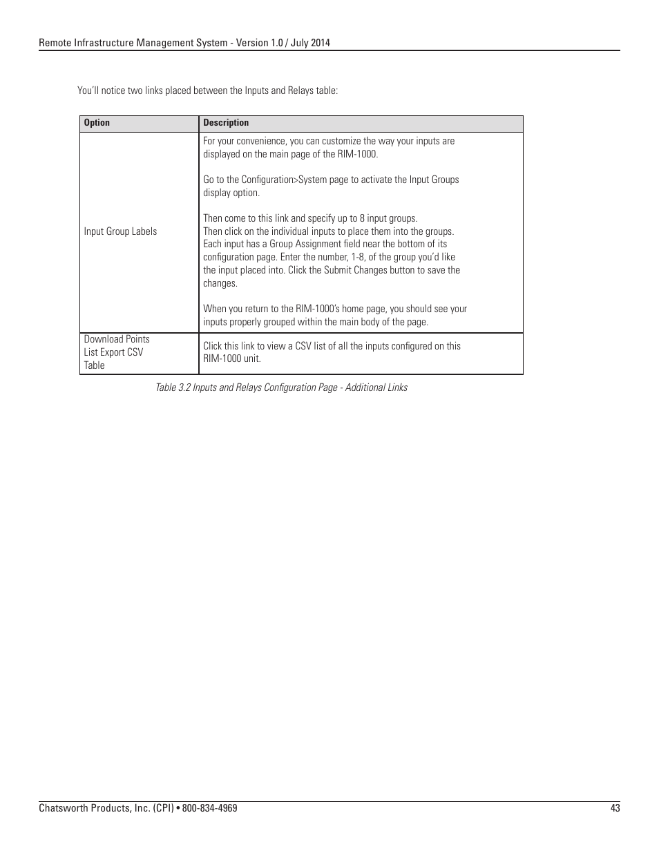 Chatsworth Products Remote Infrastructure Management (RIM-1000) User Manual | Page 43 / 214