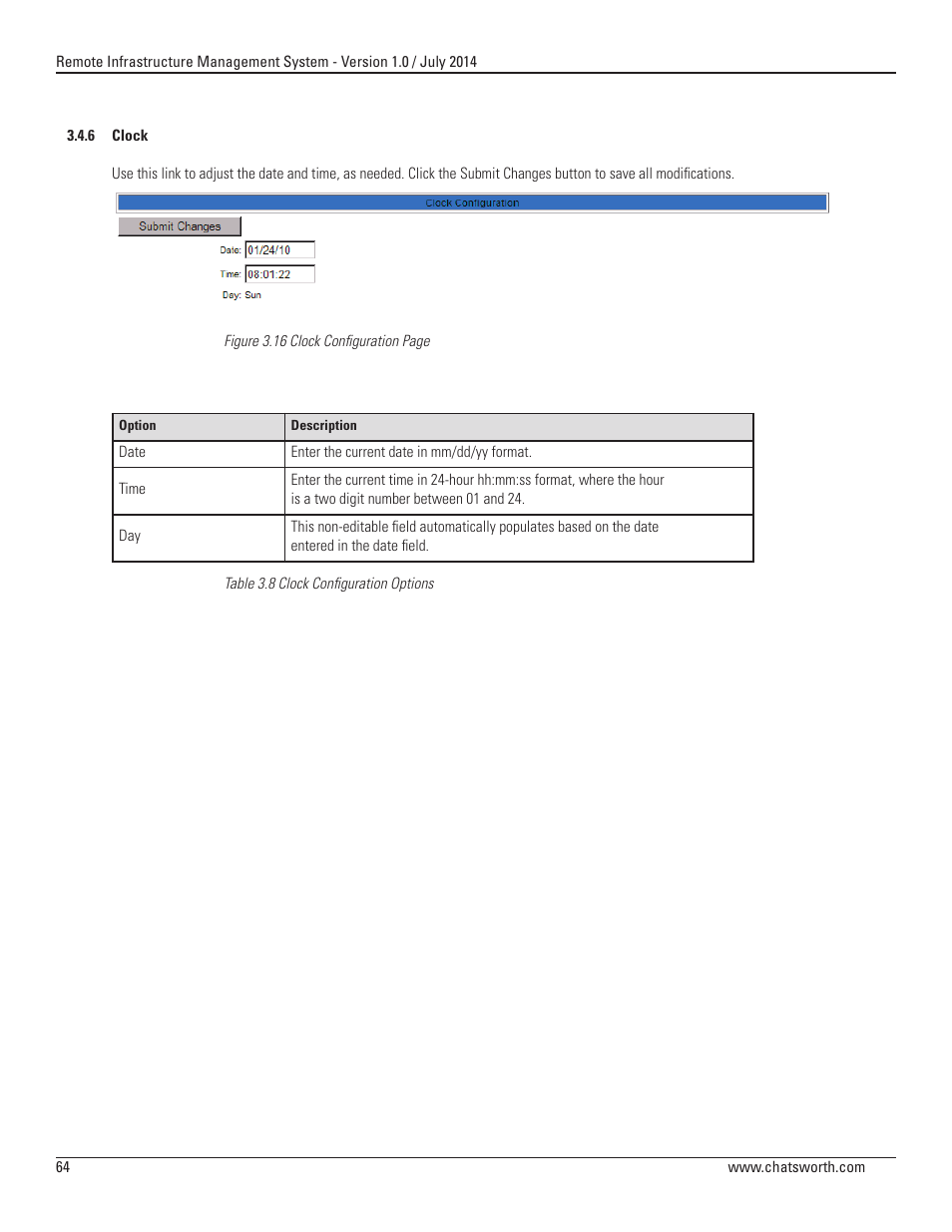 Chatsworth Products Remote Infrastructure Management (RIM-1000) User Manual | Page 64 / 214