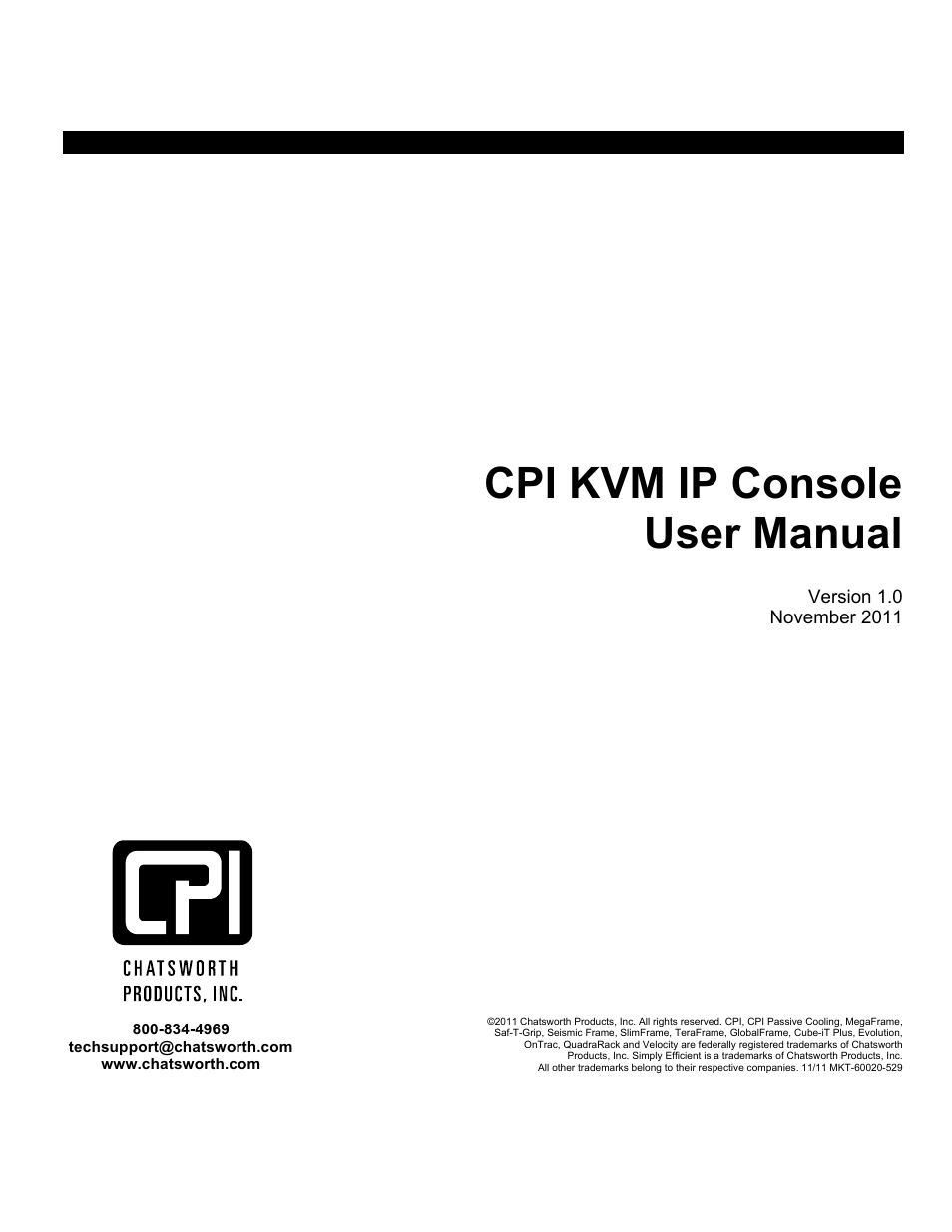 Chatsworth Products KVM Over IP User Manual | 69 pages