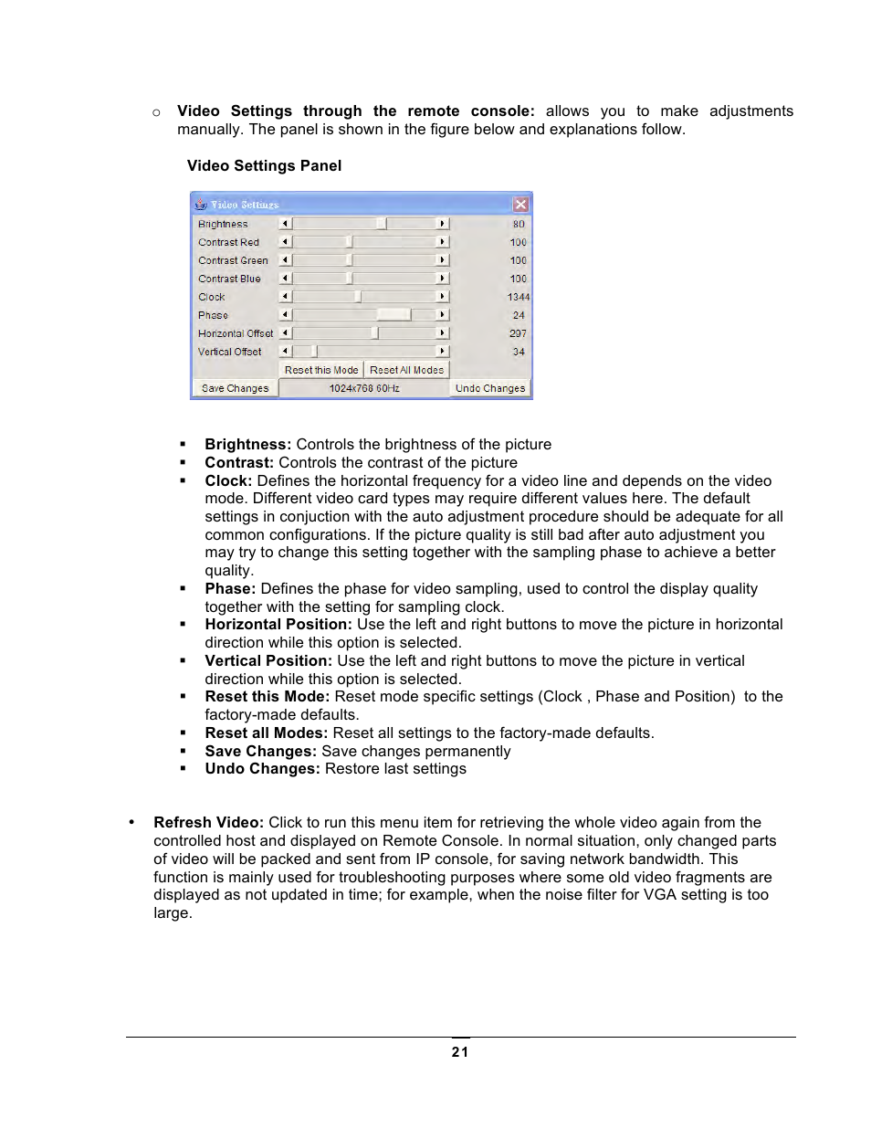 Chatsworth Products KVM Over IP User Manual | Page 21 / 69