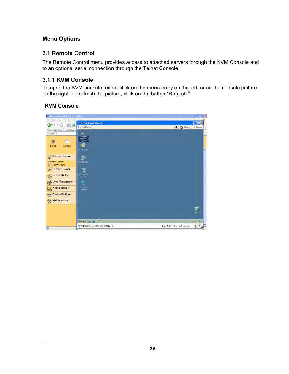 Chatsworth Products KVM Over IP User Manual | Page 26 / 69