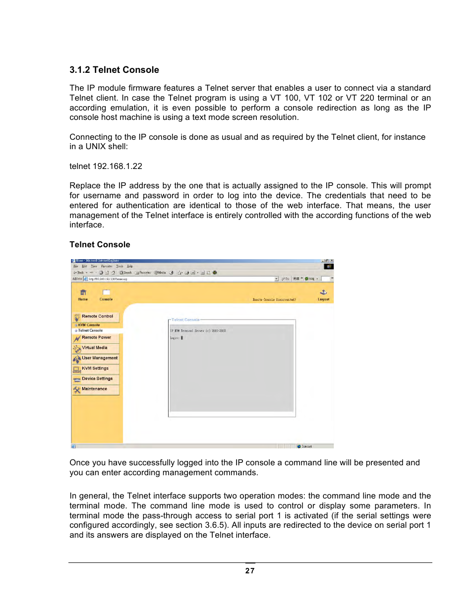 Chatsworth Products KVM Over IP User Manual | Page 27 / 69